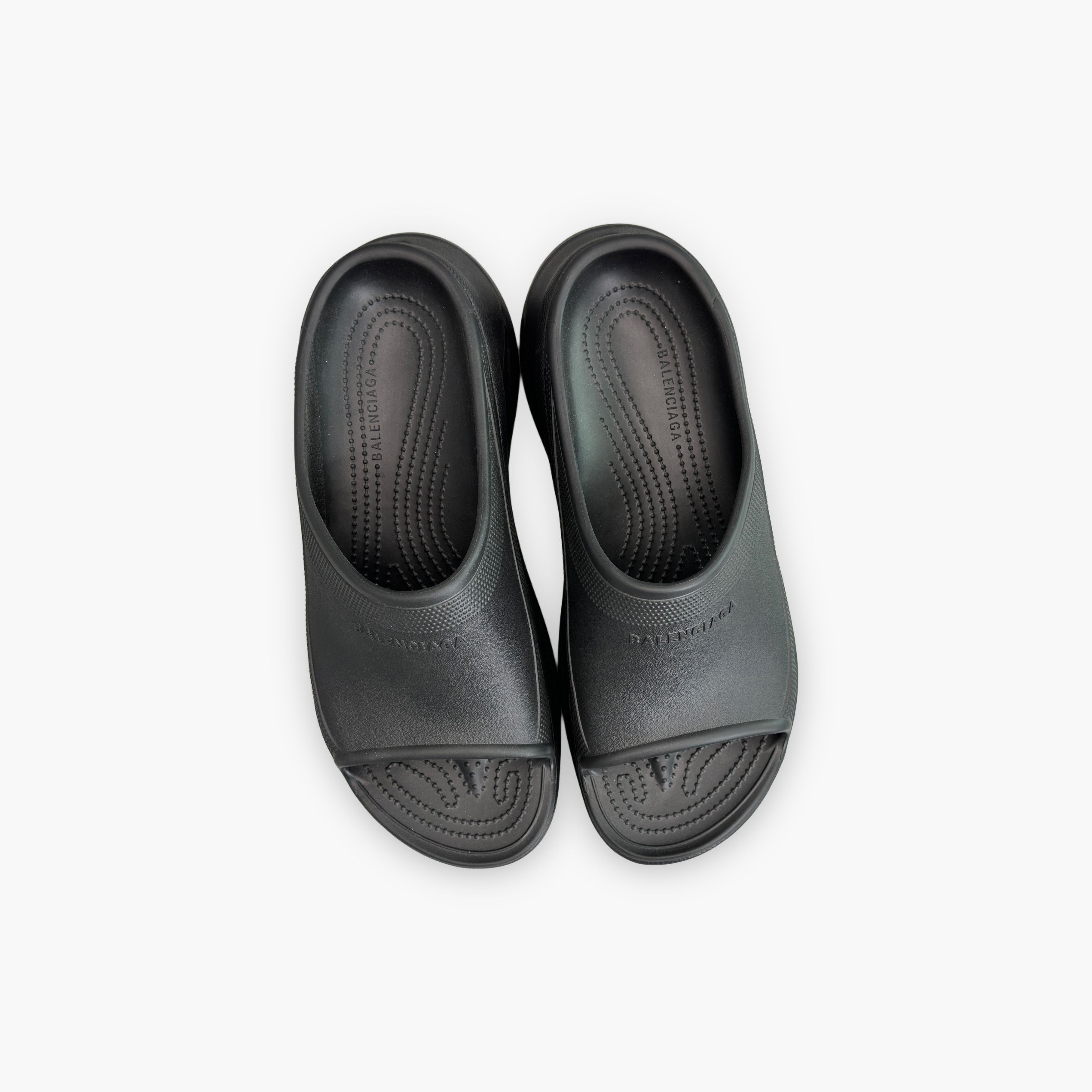 Balenciaga Balenciaga x Crocs Logo Slide Sandals Size 10 Size US 10 / EU 43 - 9 Thumbnail
