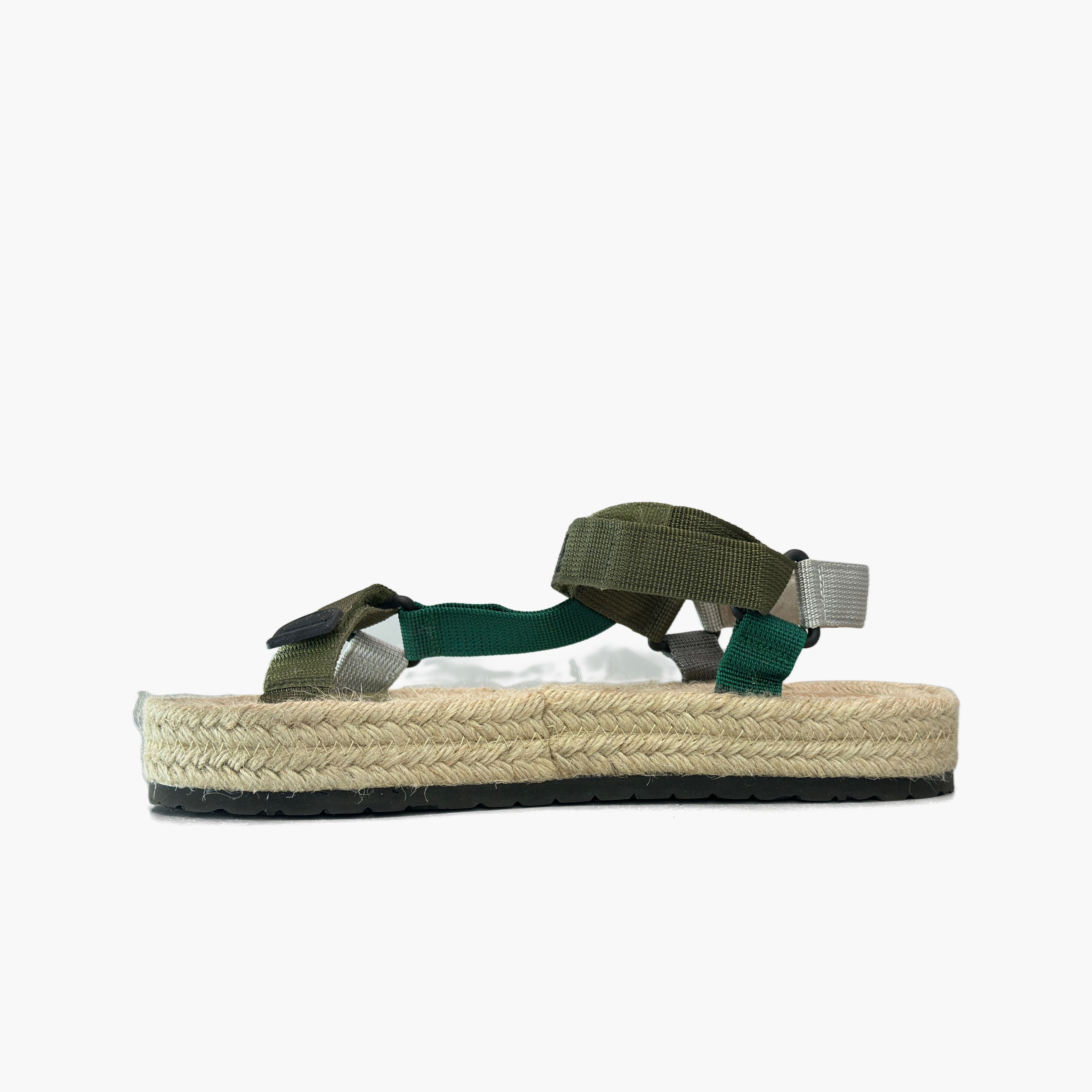 Loewe Loewe Logo Strap Sandals Green Size 10 Size US 10 / EU 43 - 3 Thumbnail