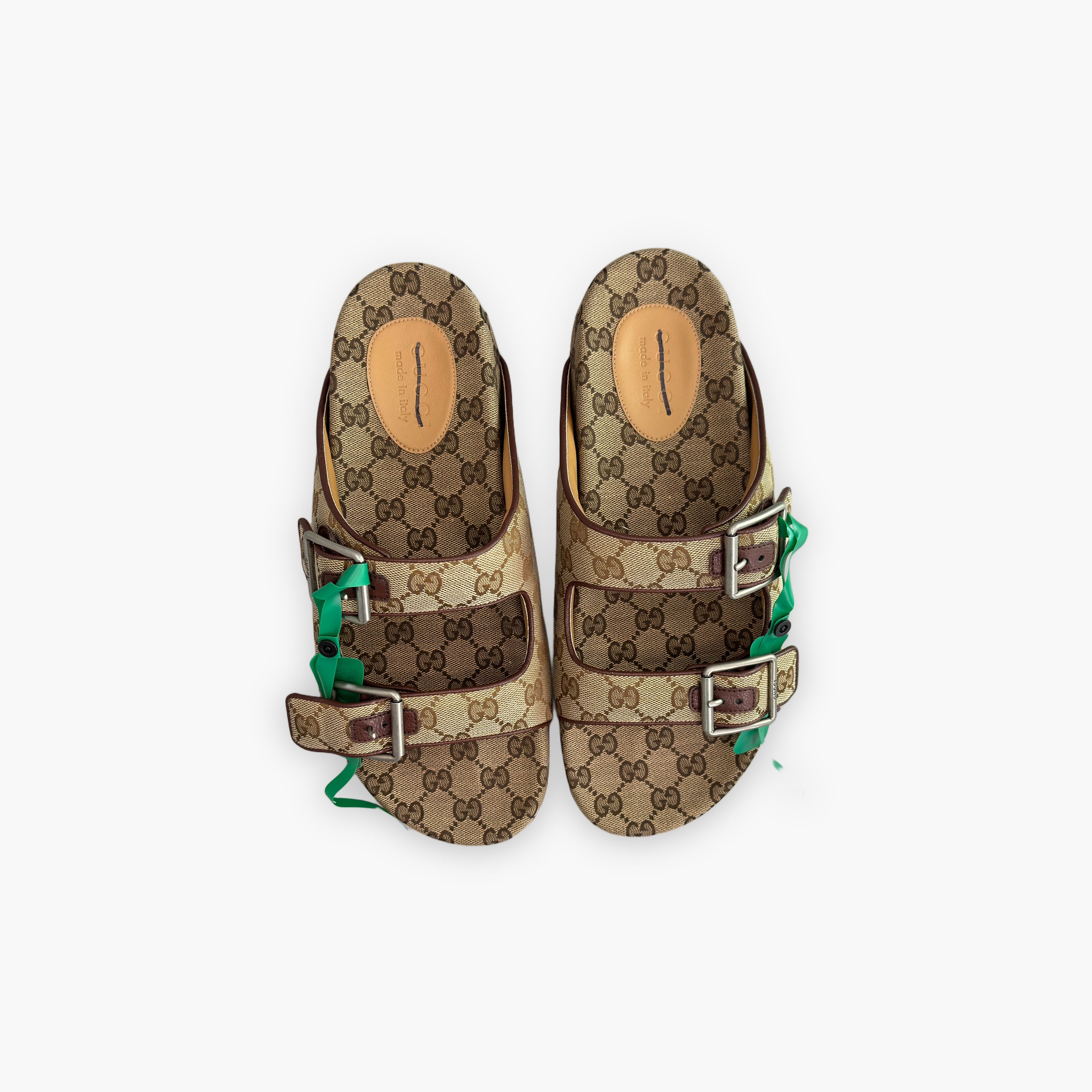 Gucci Gucci GG Monogram Sandals Size 12 Size US 12 / EU 45 - 9 Thumbnail