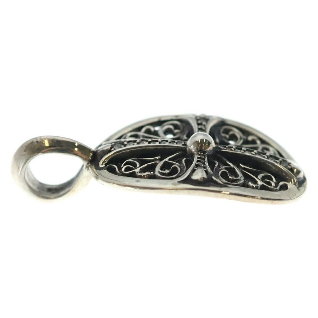 Chrome Hearts Chrome Hearts Classic Oval Pd Pendant Gold Pave Diamond Size ONE SIZE - 4 Thumbnail