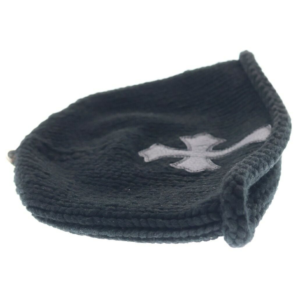 Chrome Hearts Chrome Hearts Cashmere Beanie With Cross Patch Size ONE SIZE - 4 Thumbnail
