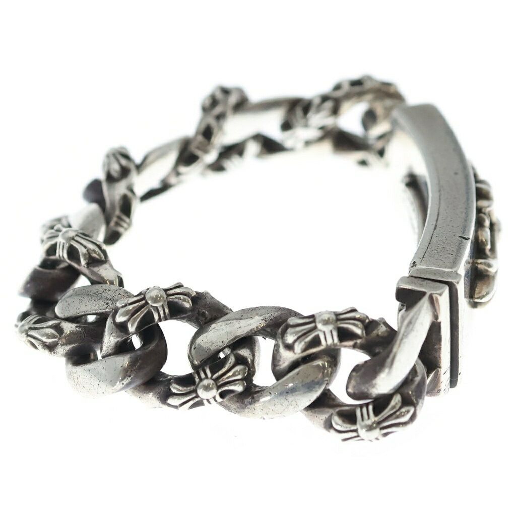 Chrome Hearts Chrome Hearts ID Floral Cross Fancy Link Bracelet 11 Size ONE SIZE - 3 Thumbnail