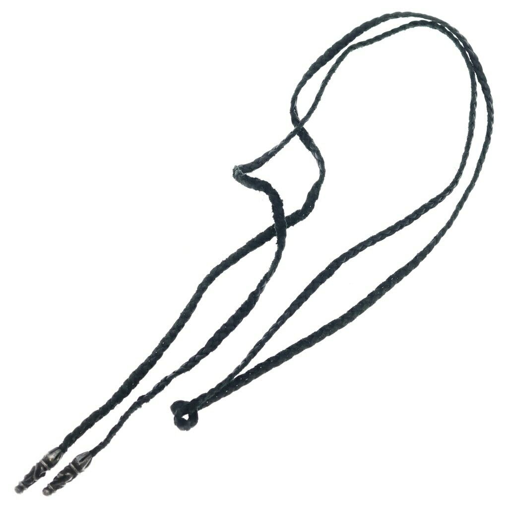 Chrome Hearts Chrome Hearts Leather Braid Scroll Necklace Size ONE SIZE - 2 Thumbnail