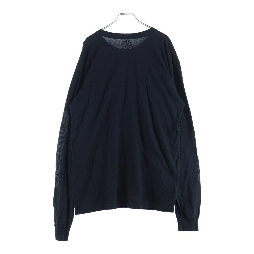 Chrome Hearts Chrome Hearts CH Long Sleeve Neck Logo Tee - Long-sleeved T-shirt With Print Size US XL / EU 56 / 4 - 2 Thumbnail