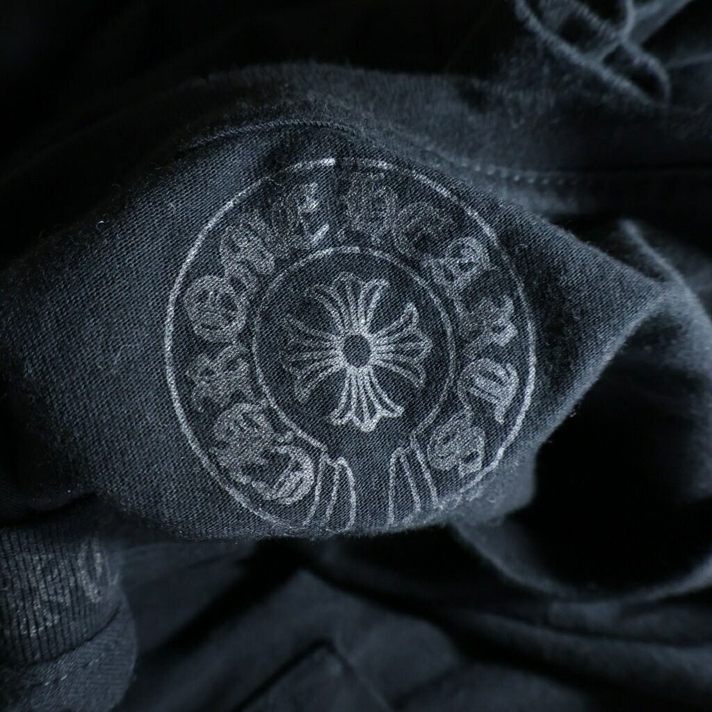 Chrome Hearts Chrome Hearts CH Long Sleeve Neck Logo Tee - Long-sleeved T-shirt With Print Size US XL / EU 56 / 4 - 7 Thumbnail