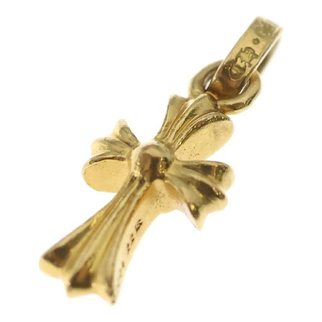 Chrome Hearts Chrome Hearts 22k Cross Baby Fat Baby Fat Pendant Gold Size ONE SIZE - 5 Thumbnail