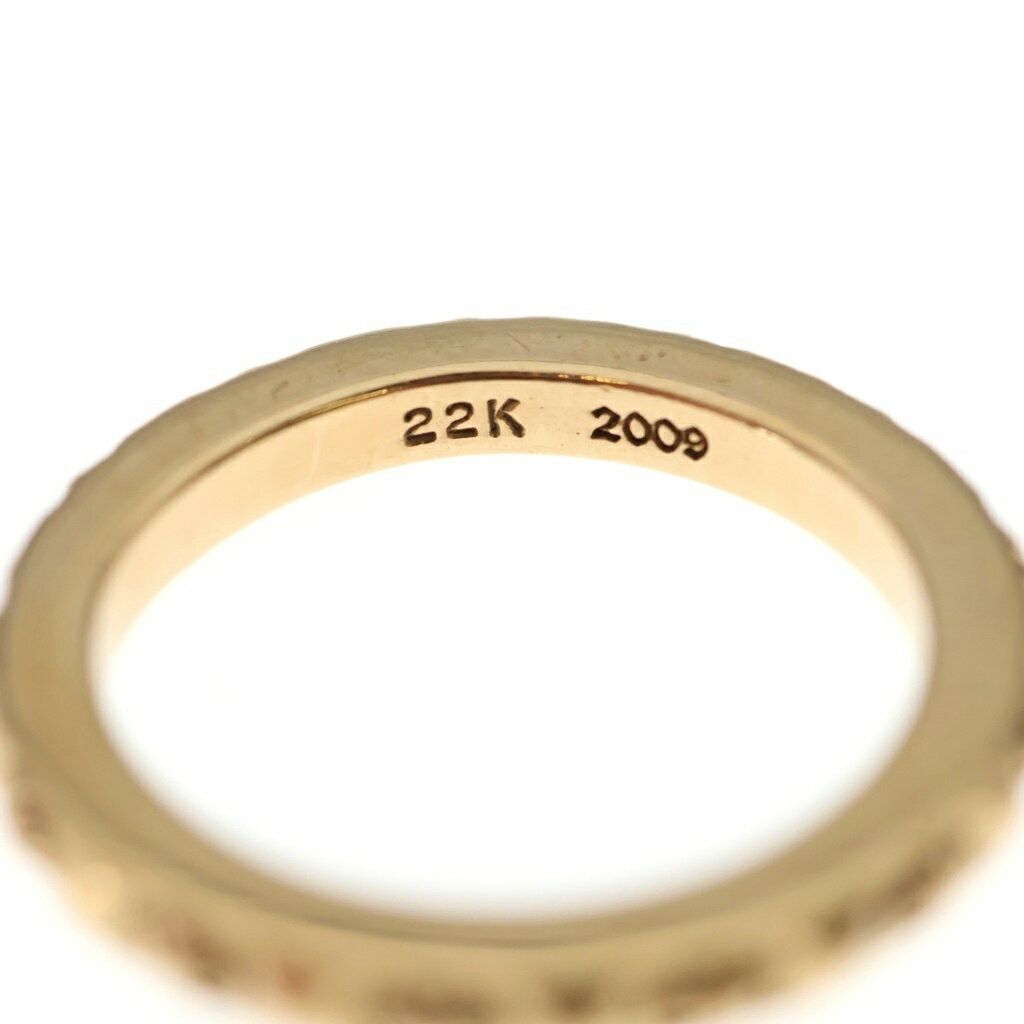 Chrome Hearts Chrome Hearts 22k Tfp Pnk Plus True Fucking Punk Ring Gold Size ONE SIZE - 5 Thumbnail