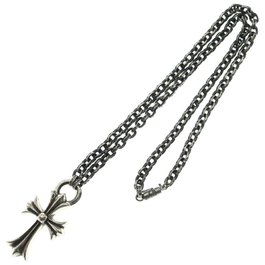 Chrome Hearts Chrome Hearts Ppr Chain Small CH Cross Paper Necklace Size ONE SIZE - 2 Thumbnail