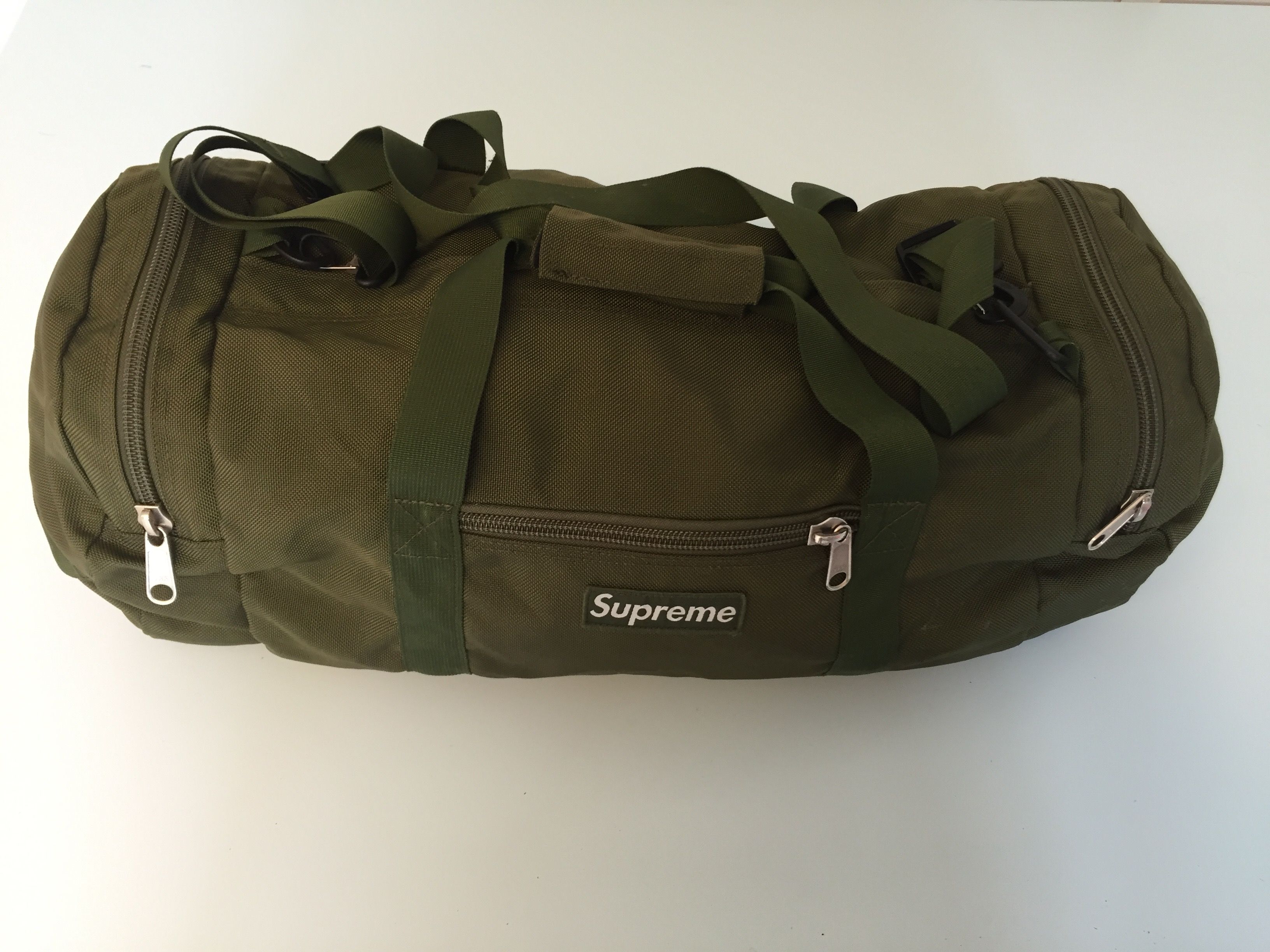 Supreme Supreme Duffel Bag late 90's army green Very Rare