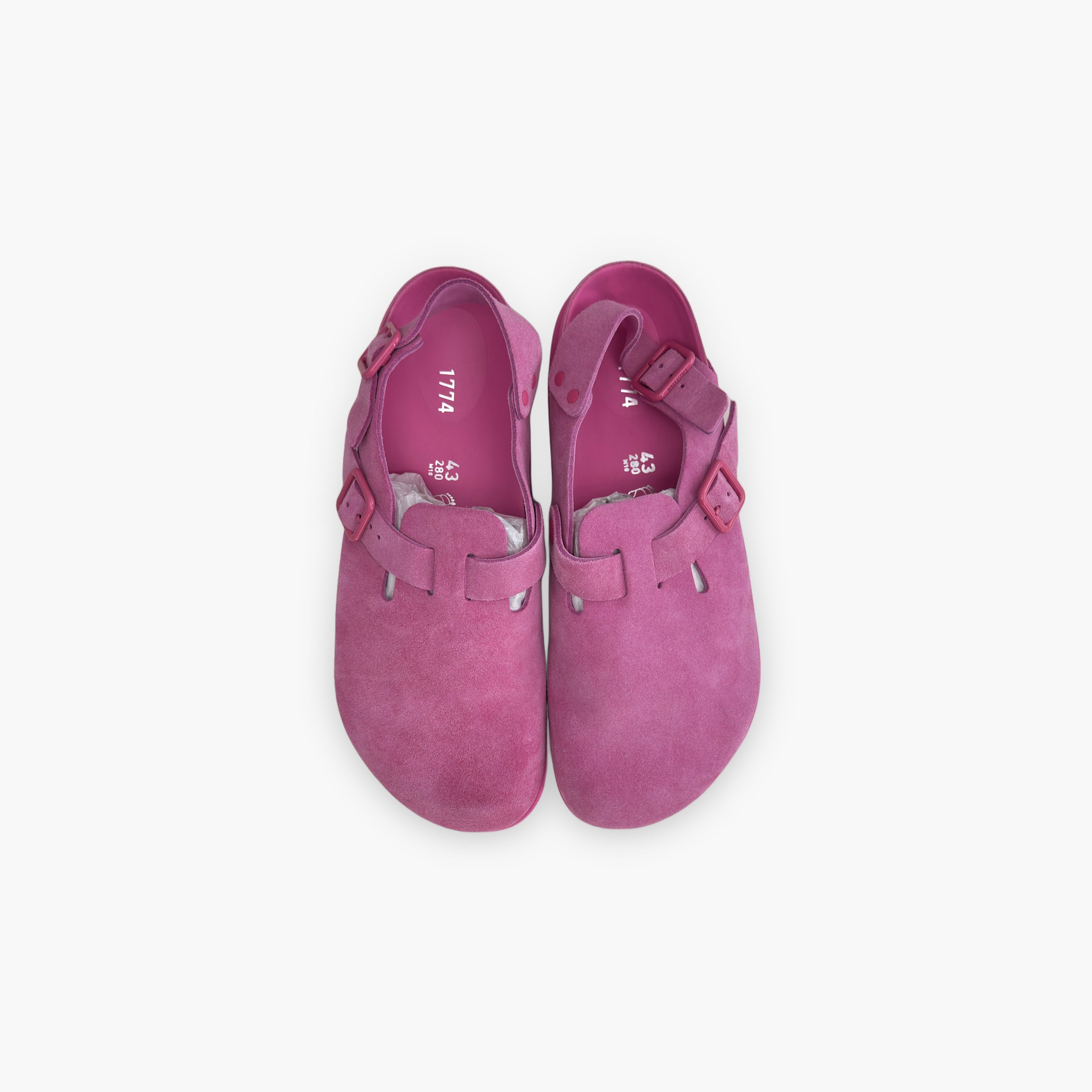 Birkenstock Birkenstock 1774 Suede Clogs Pink Size 43 Size US 10 / EU 43 - 9 Thumbnail
