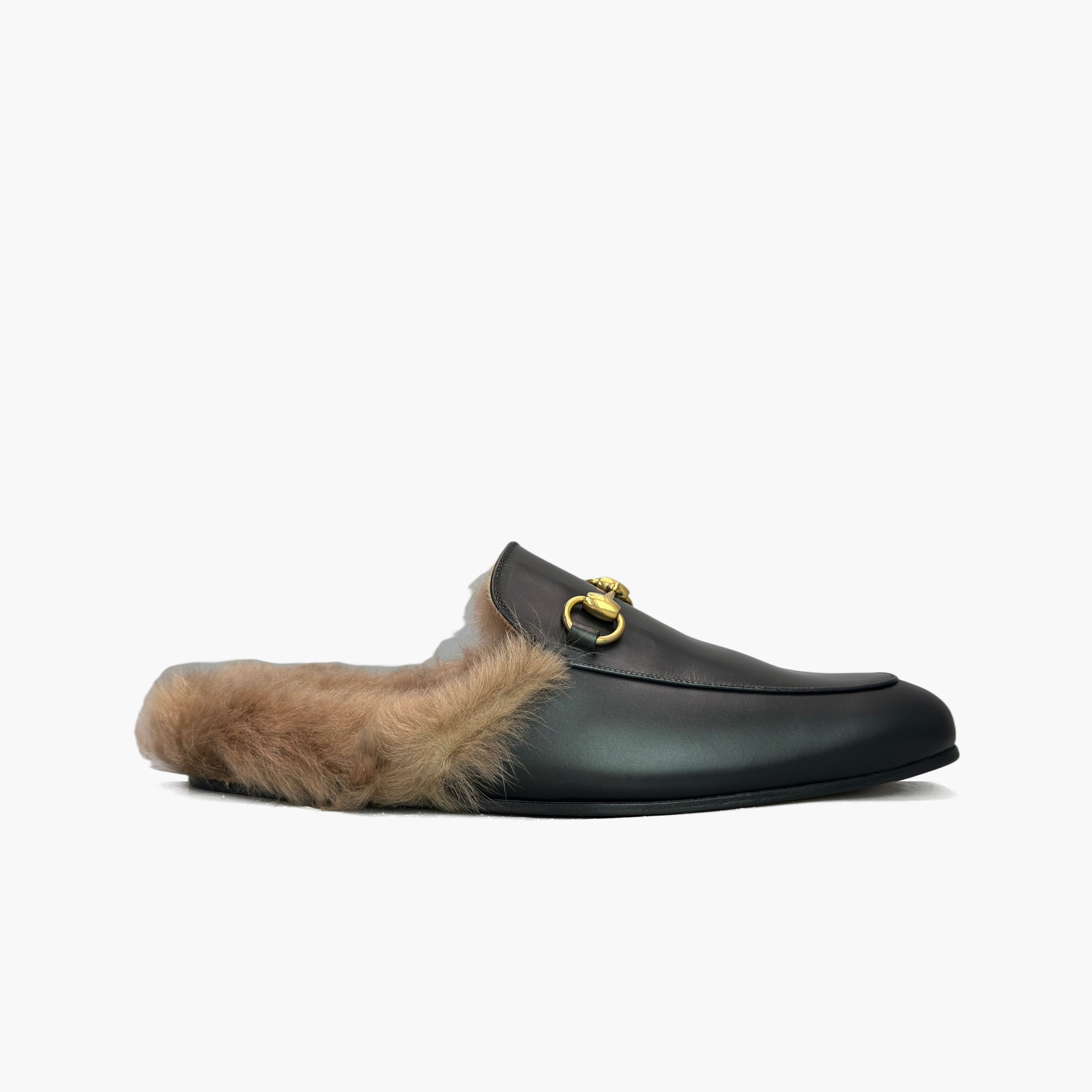 Gucci Gucci Horsebit Fur Leather Loafers Black Size 8 Size US 8 / EU 41 - 4 Thumbnail