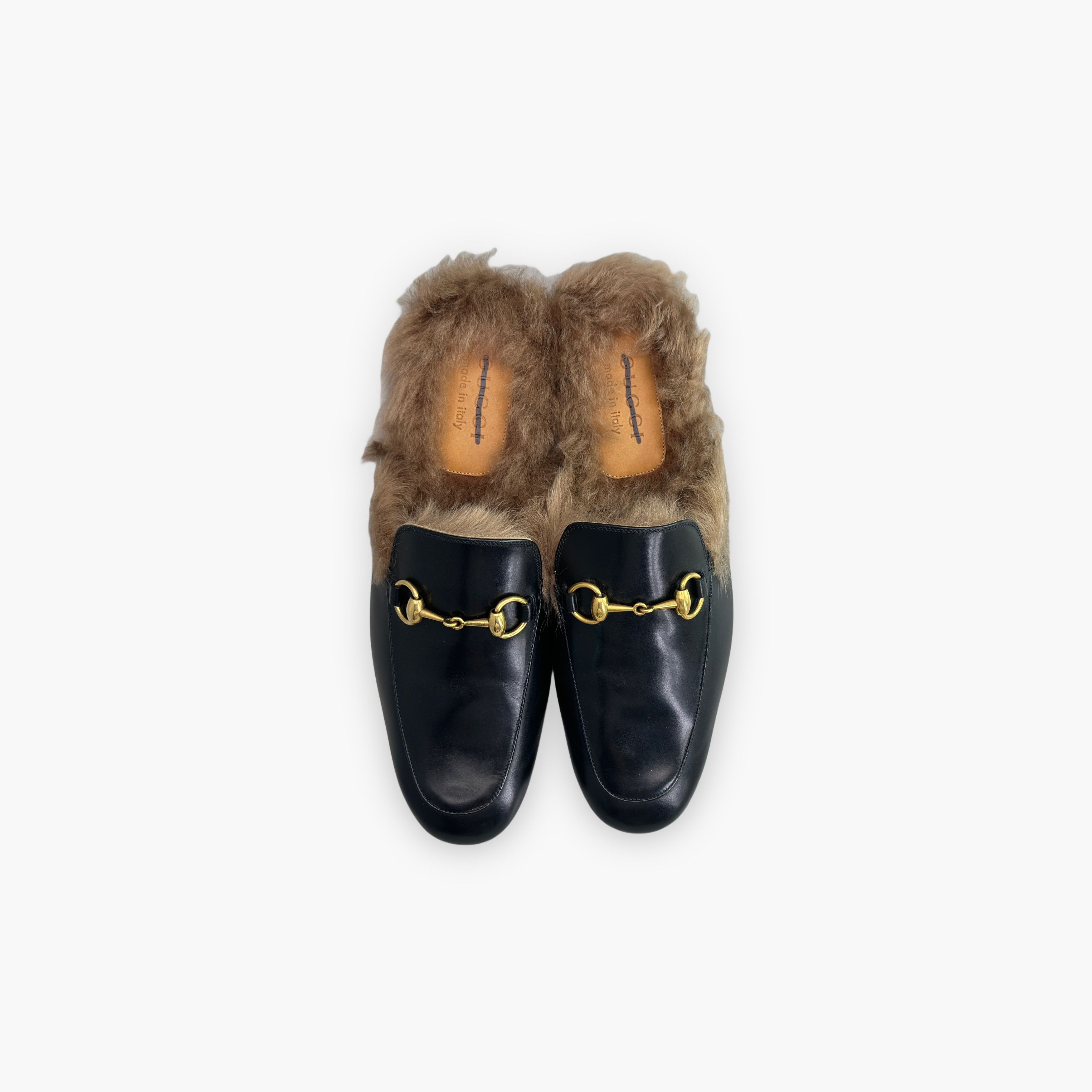 Gucci Gucci Horsebit Fur Leather Loafers Black Size 8 Size US 8 / EU 41 - 9 Thumbnail