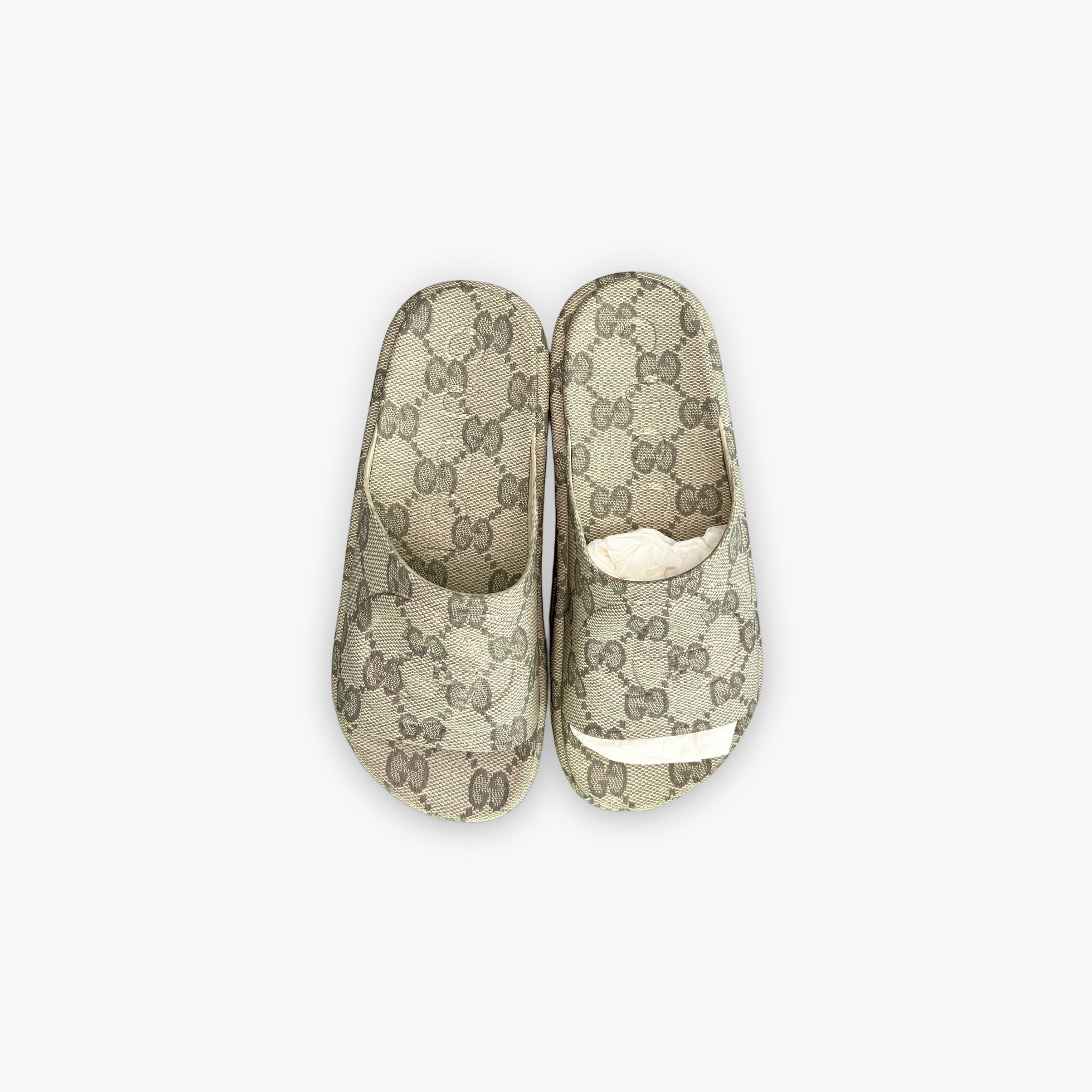 Gucci Gucci GG Supreme Platform Slides Size 9 Size US 9 / EU 42 - 9 Thumbnail