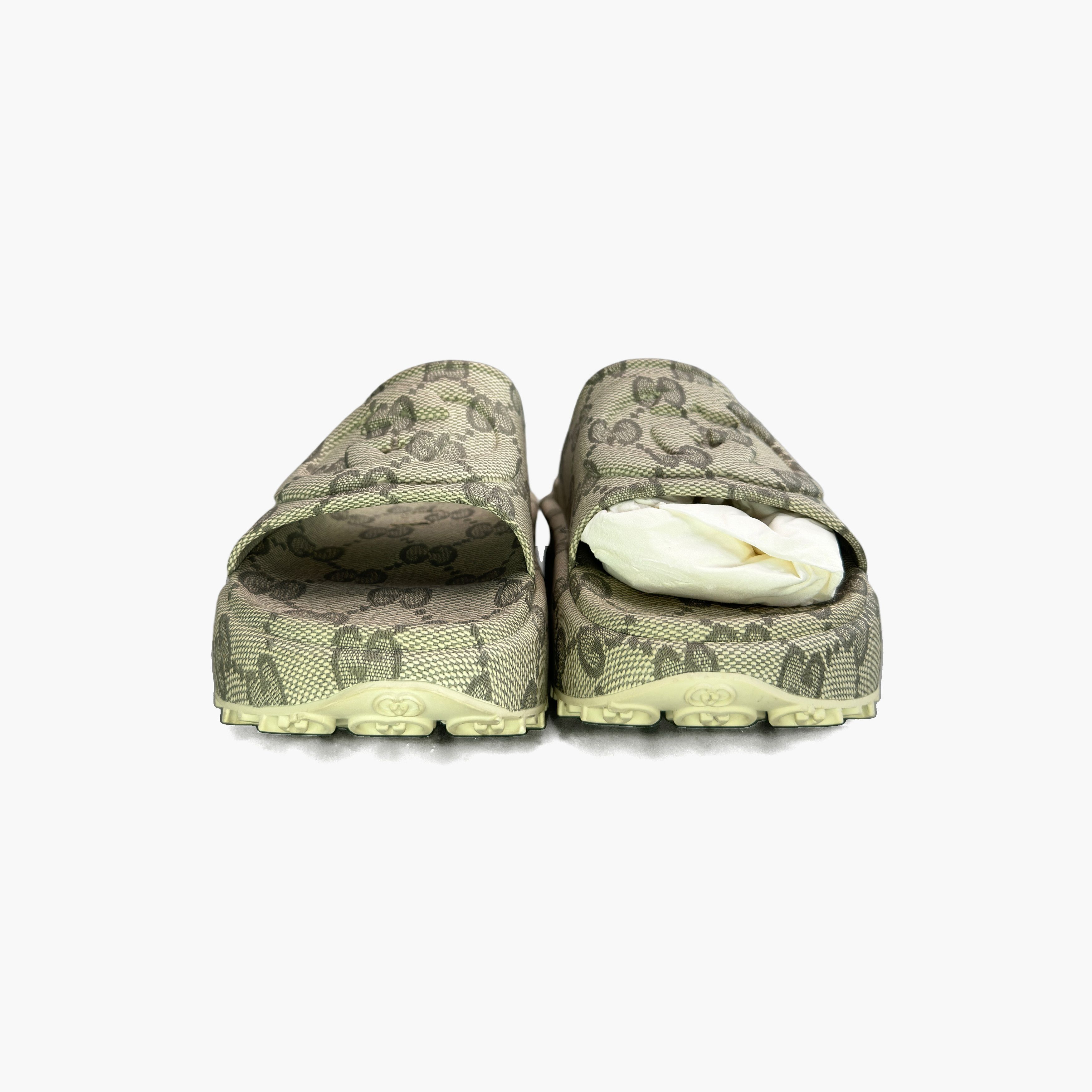 Gucci Gucci GG Supreme Platform Slides Size 9 Size US 9 / EU 42 - 5 Thumbnail