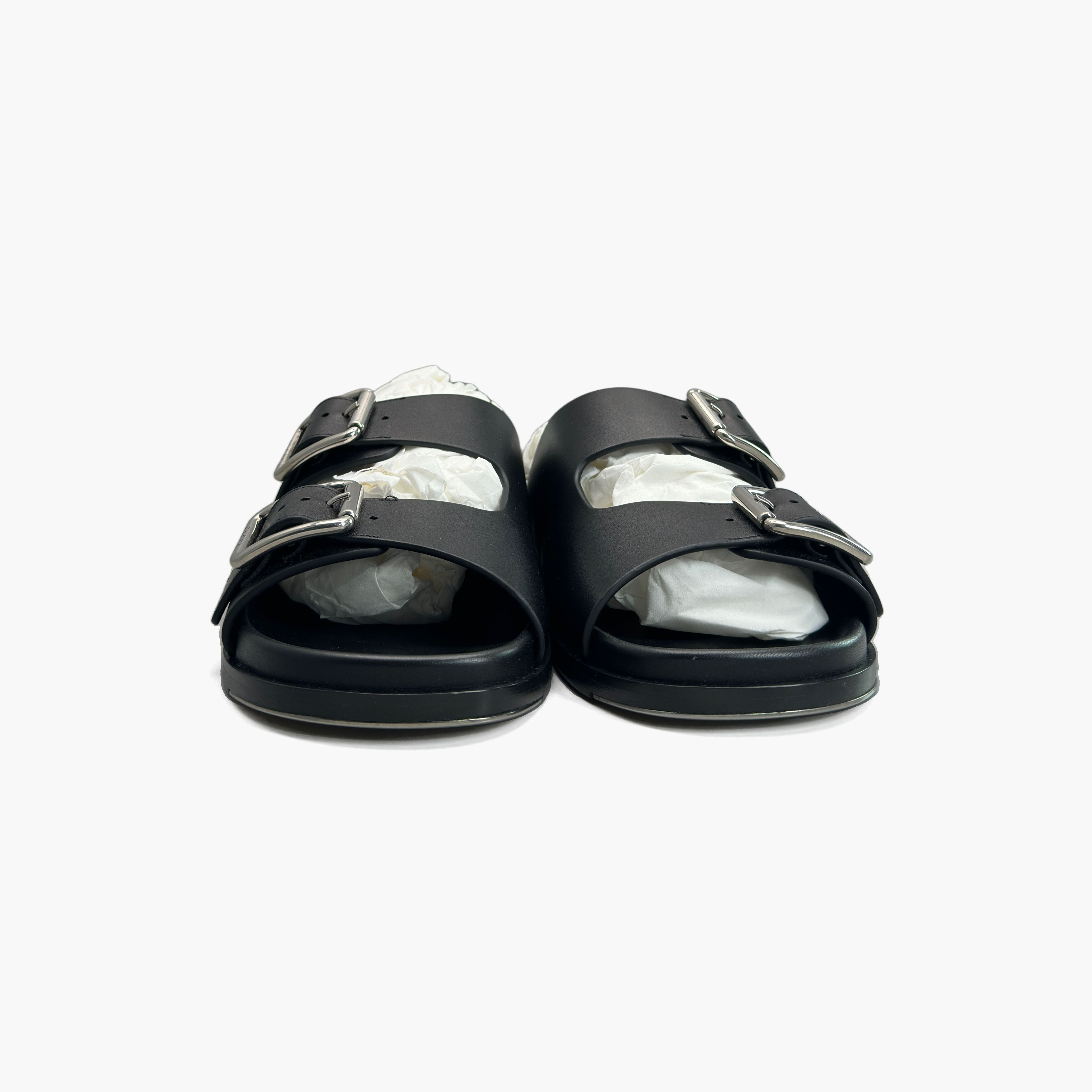 Gucci Gucci Leather Buckle Sandals Size 9 Size US 9 / EU 42 - 5 Thumbnail