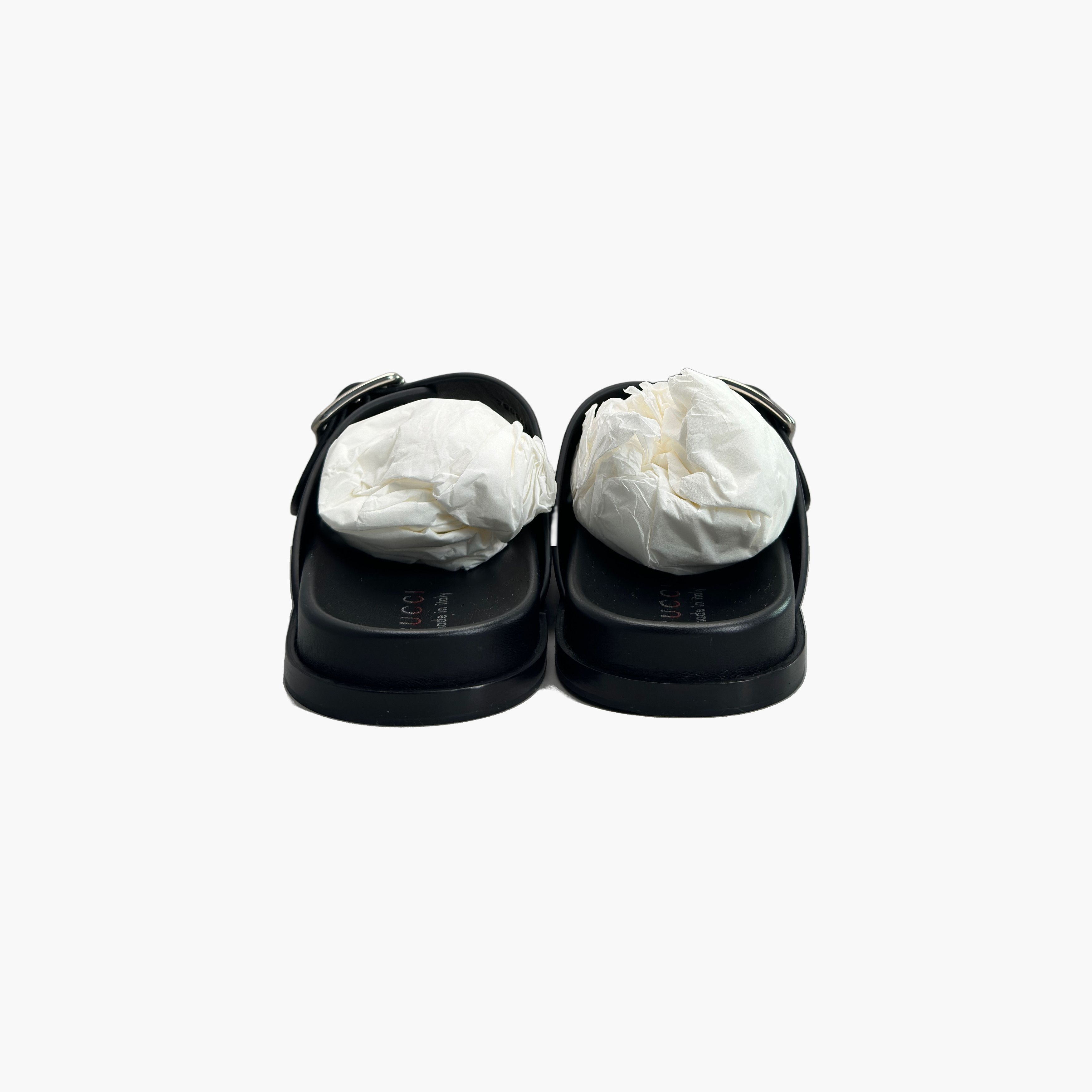 Gucci Gucci Leather Buckle Sandals Size 9 Size US 9 / EU 42 - 6 Thumbnail