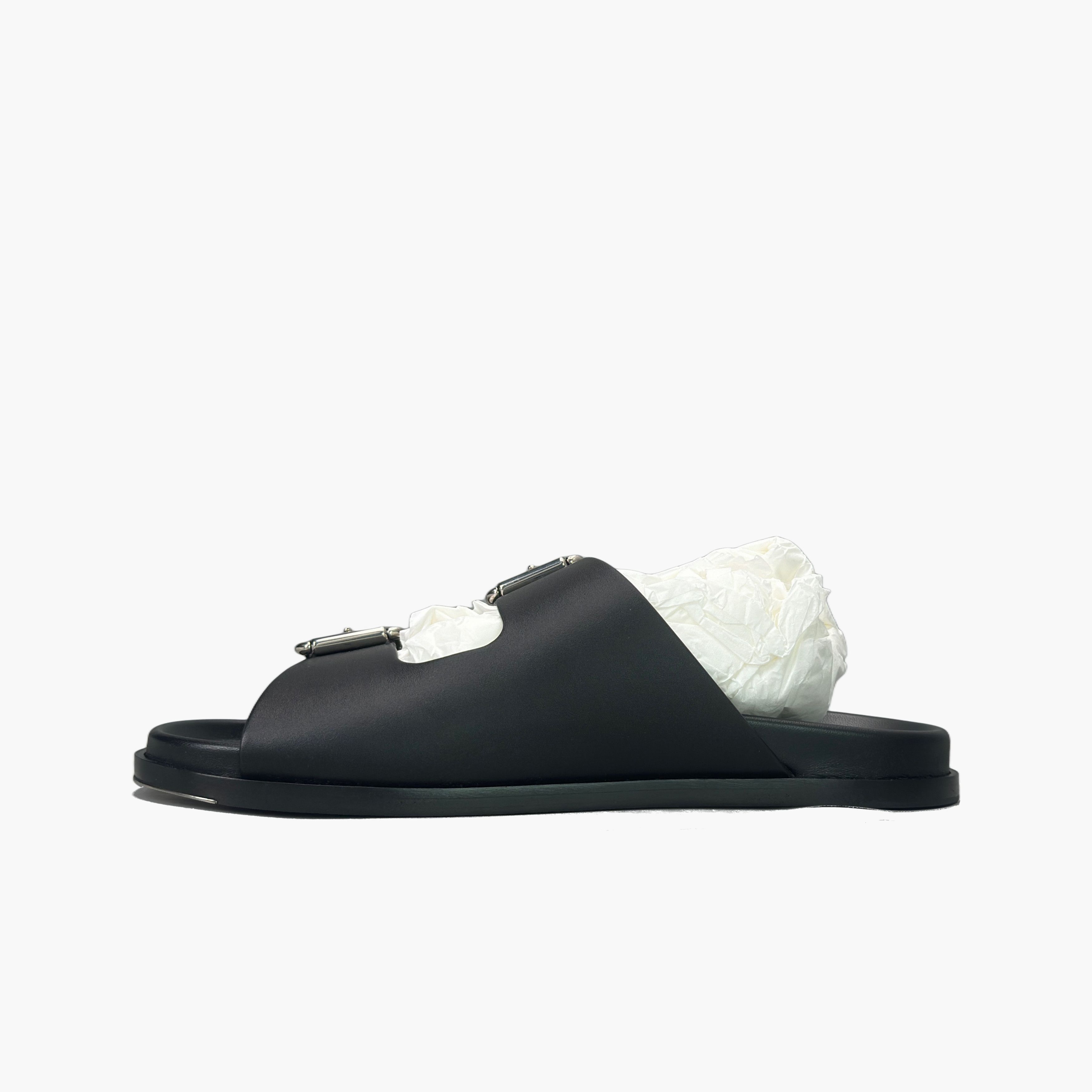 Gucci Gucci Leather Buckle Sandals Size 9 Size US 9 / EU 42 - 3 Thumbnail