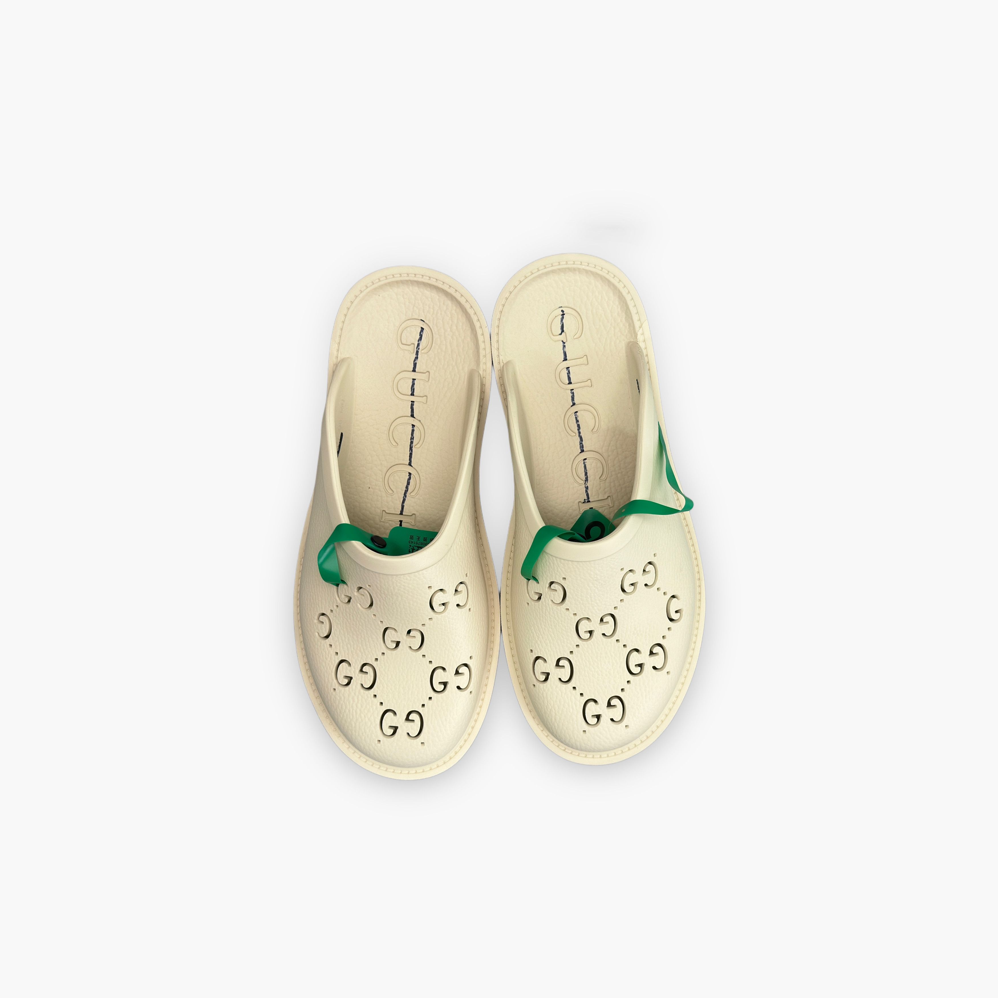 Gucci Gucci GG Logo Rubber Slides US 9 Size US 9 / EU 42 - 9 Thumbnail