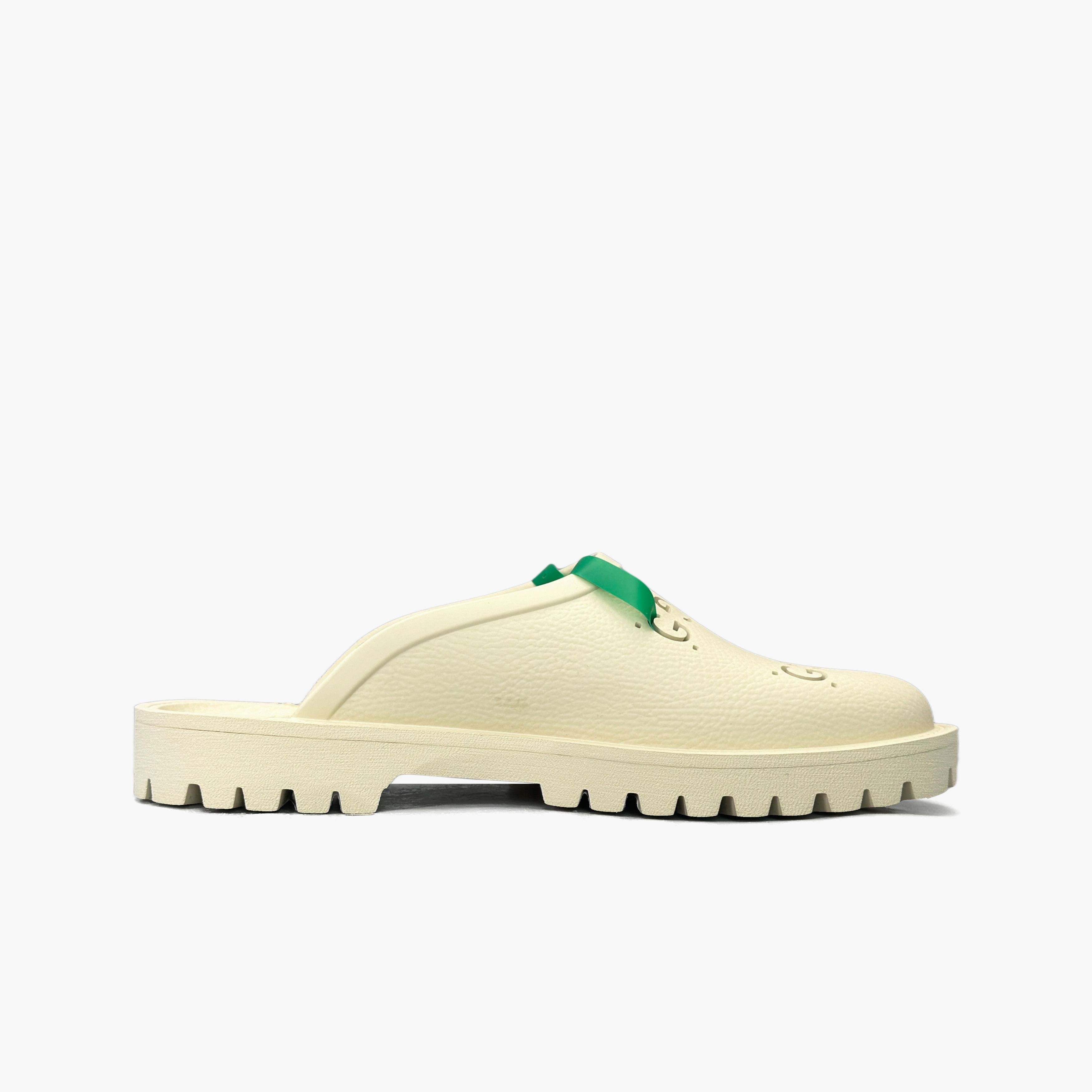 Gucci Gucci GG Logo Rubber Slides US 9 Size US 9 / EU 42 - 2 Thumbnail