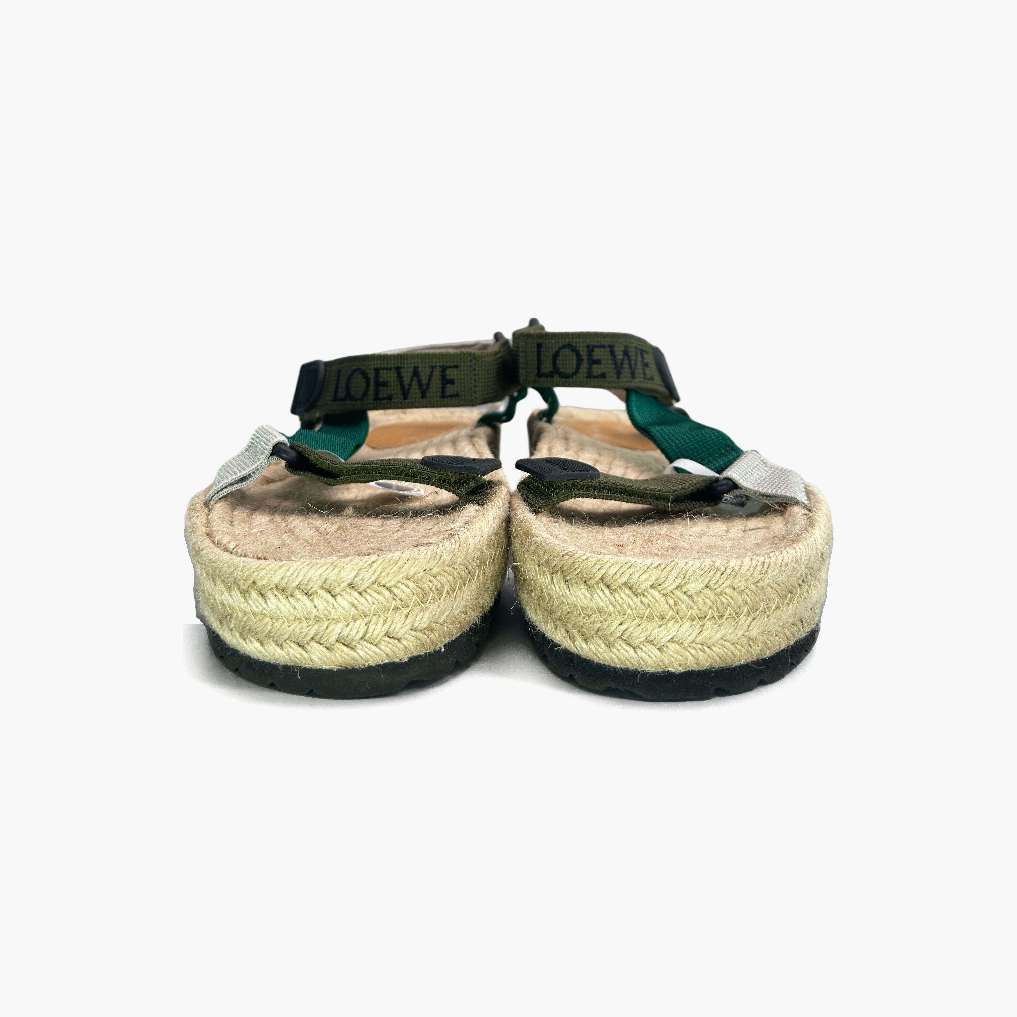 Loewe Loewe Green Espadrille Sandals US 9 Size US 9 / EU 42 - 5 Thumbnail