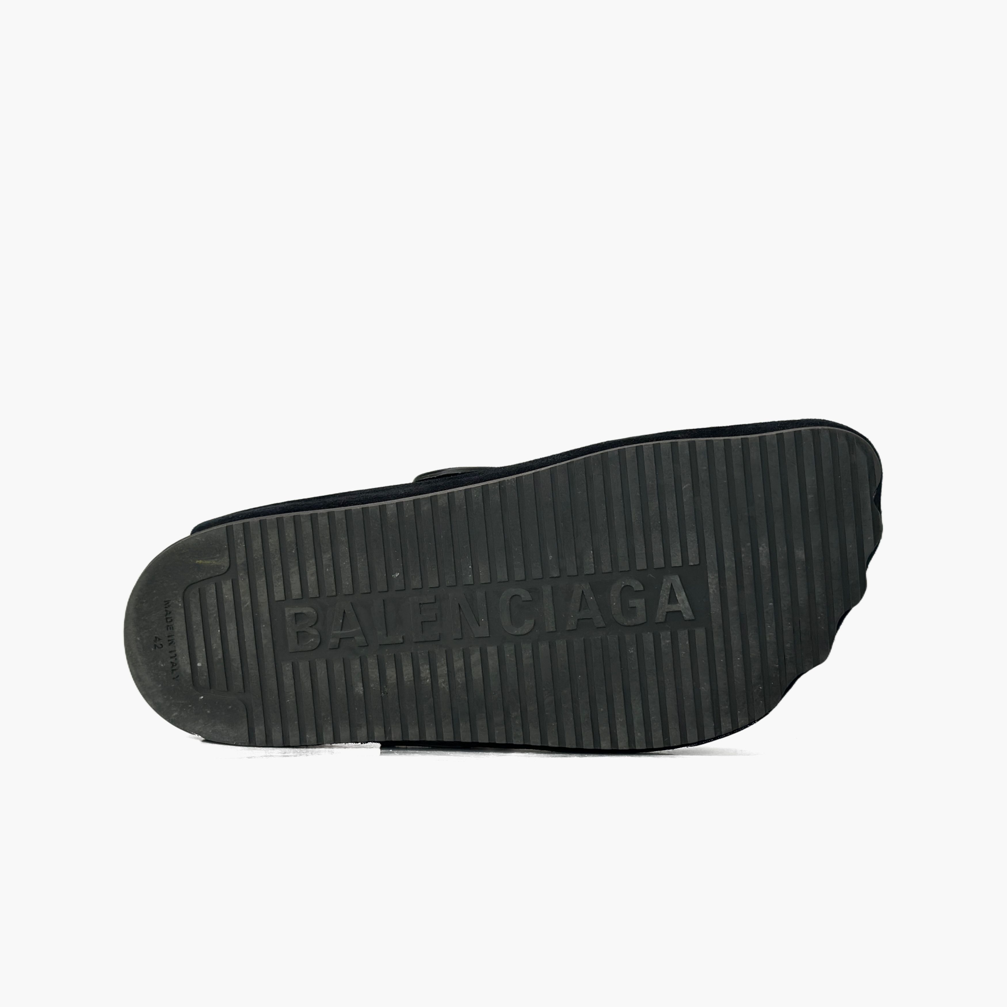 Balenciaga Balenciaga Suede Buckle Slip Ons Size 42 Size US 9 / EU 42 - 7 Thumbnail