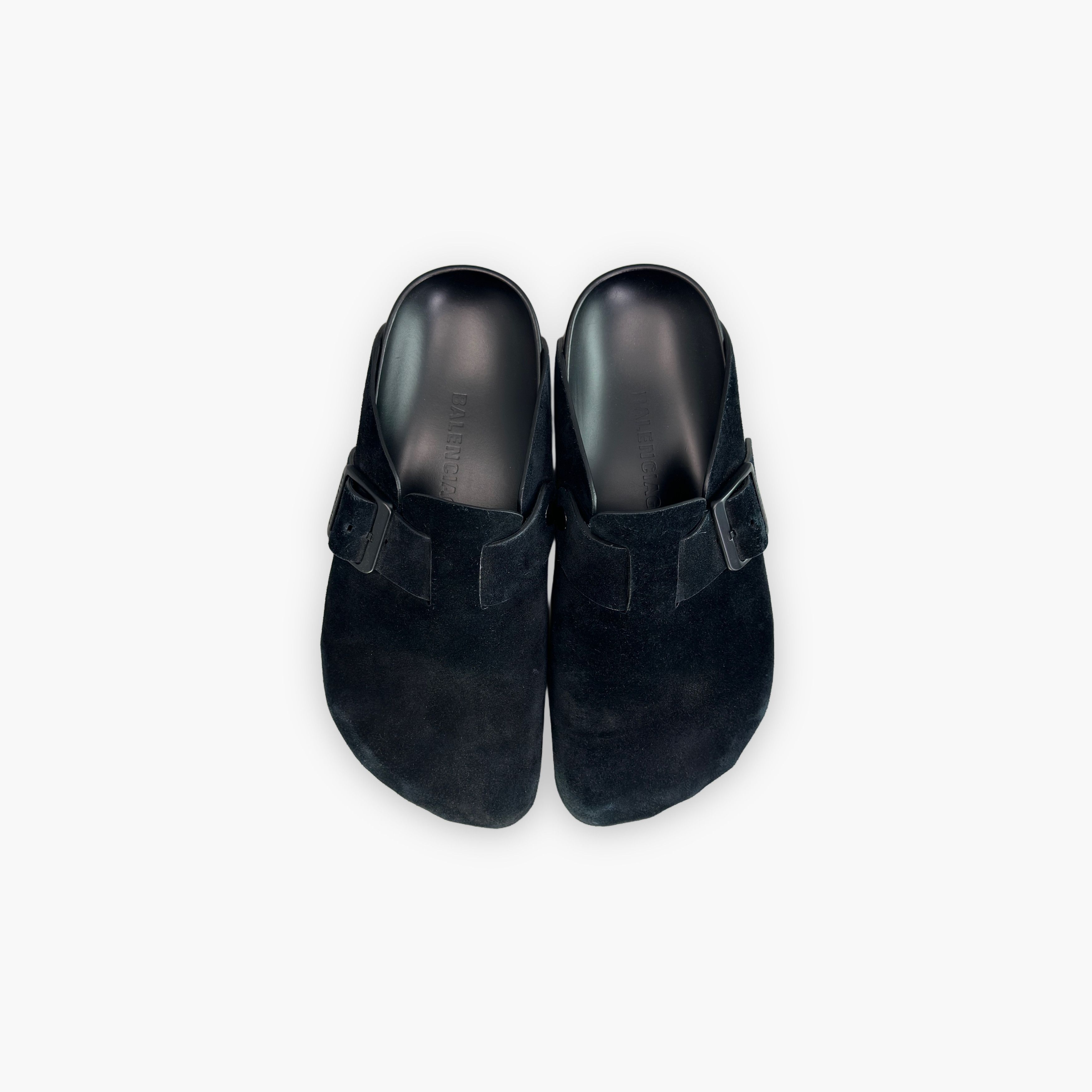 Balenciaga Balenciaga Suede Buckle Slip Ons Size 42 Size US 9 / EU 42 - 9 Thumbnail