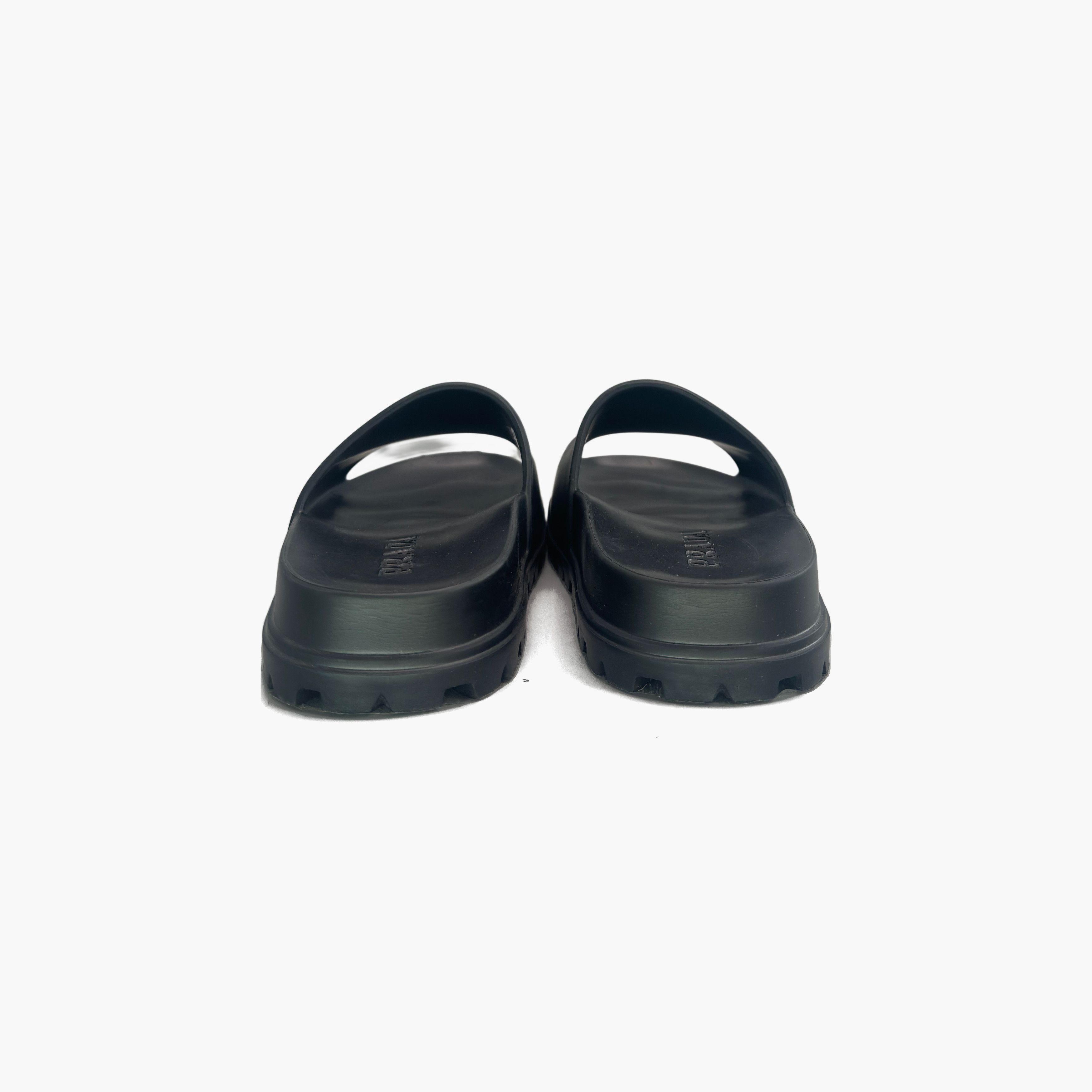 Prada Prada Logo Rubber Slides Size 8 Size US 8 / EU 41 - 6 Thumbnail
