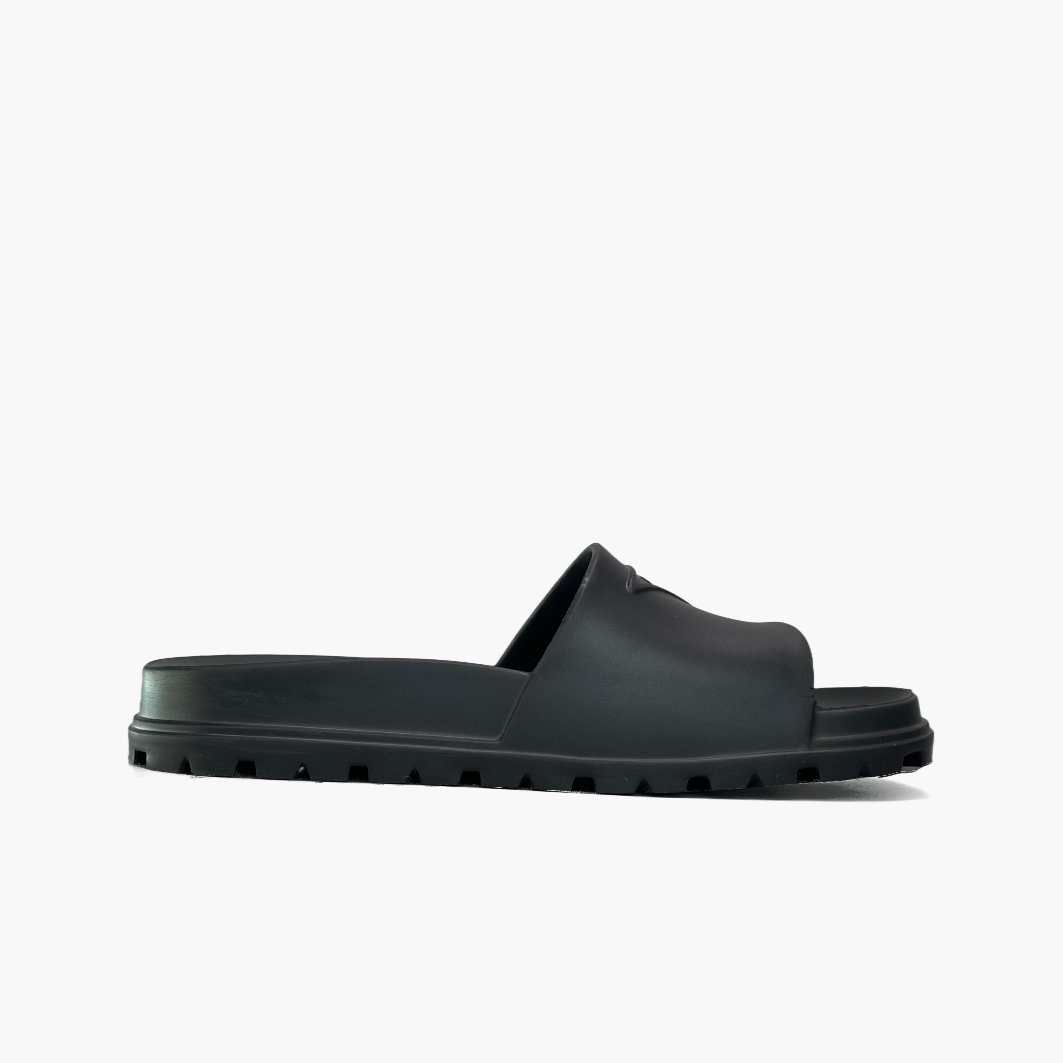 Prada Prada Logo Rubber Slides Size 8 Size US 8 / EU 41 - 2 Thumbnail