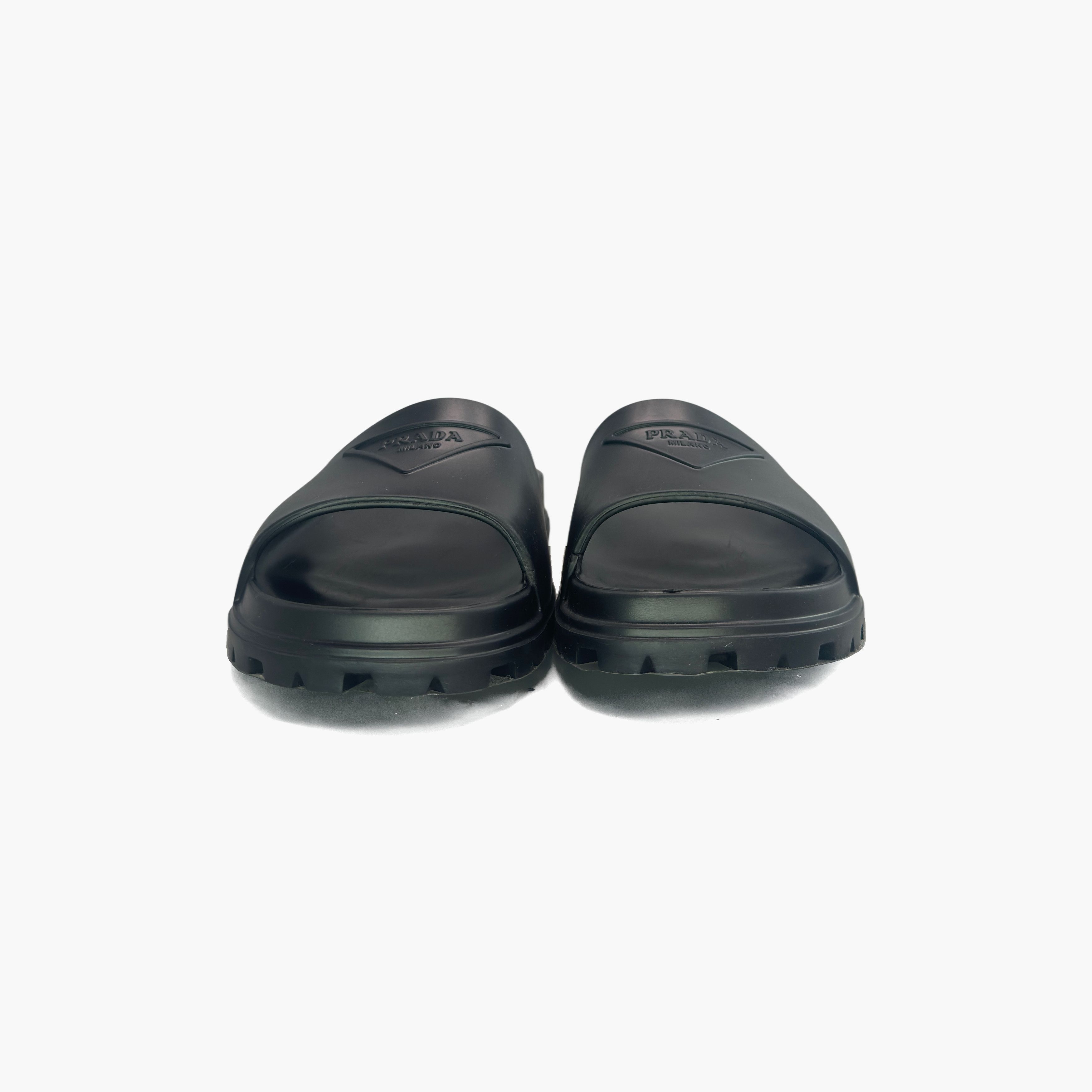 Prada Prada Logo Rubber Slides Size 8 Size US 8 / EU 41 - 5 Thumbnail