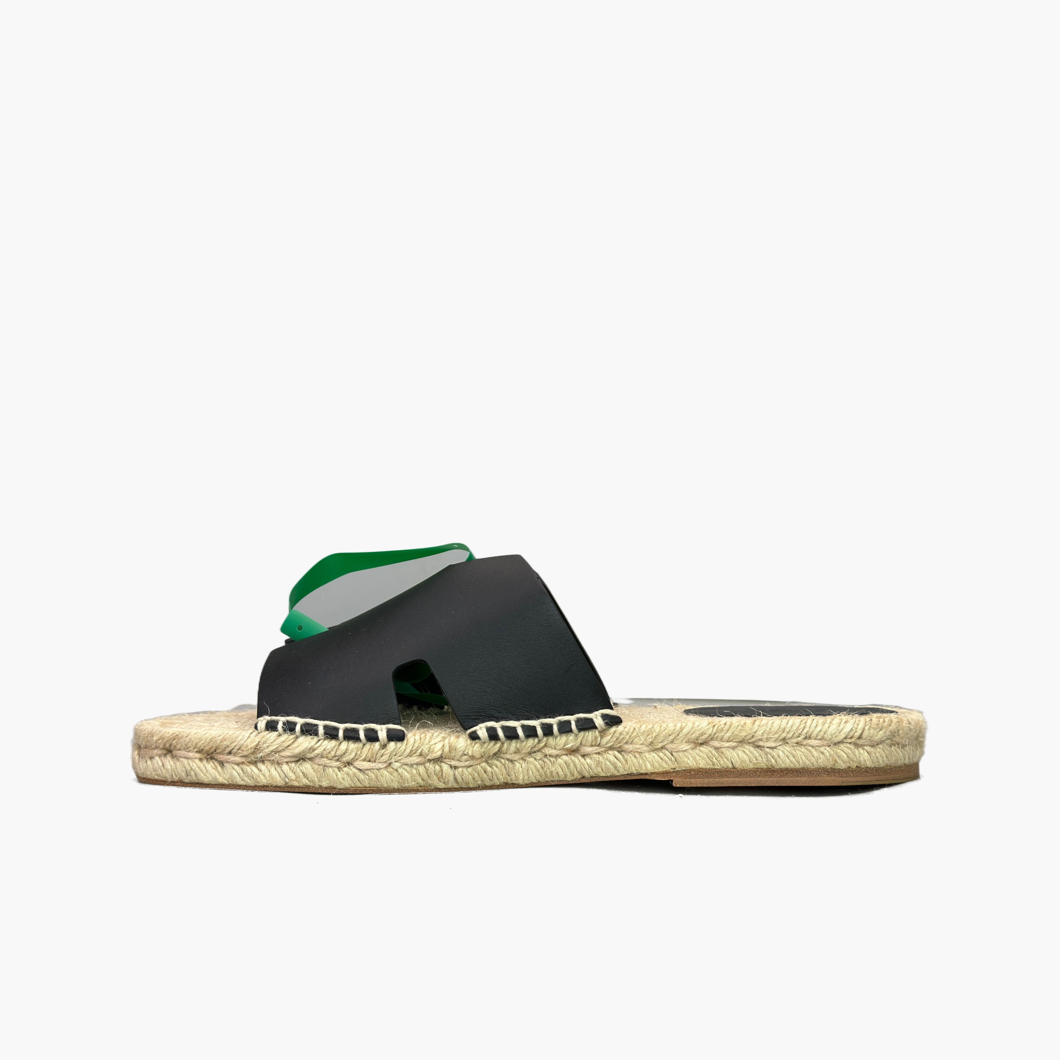Hermes Hermes Antigua Leather Espadrille Sandals Size 41 Size US 8 / EU 41 - 3 Thumbnail
