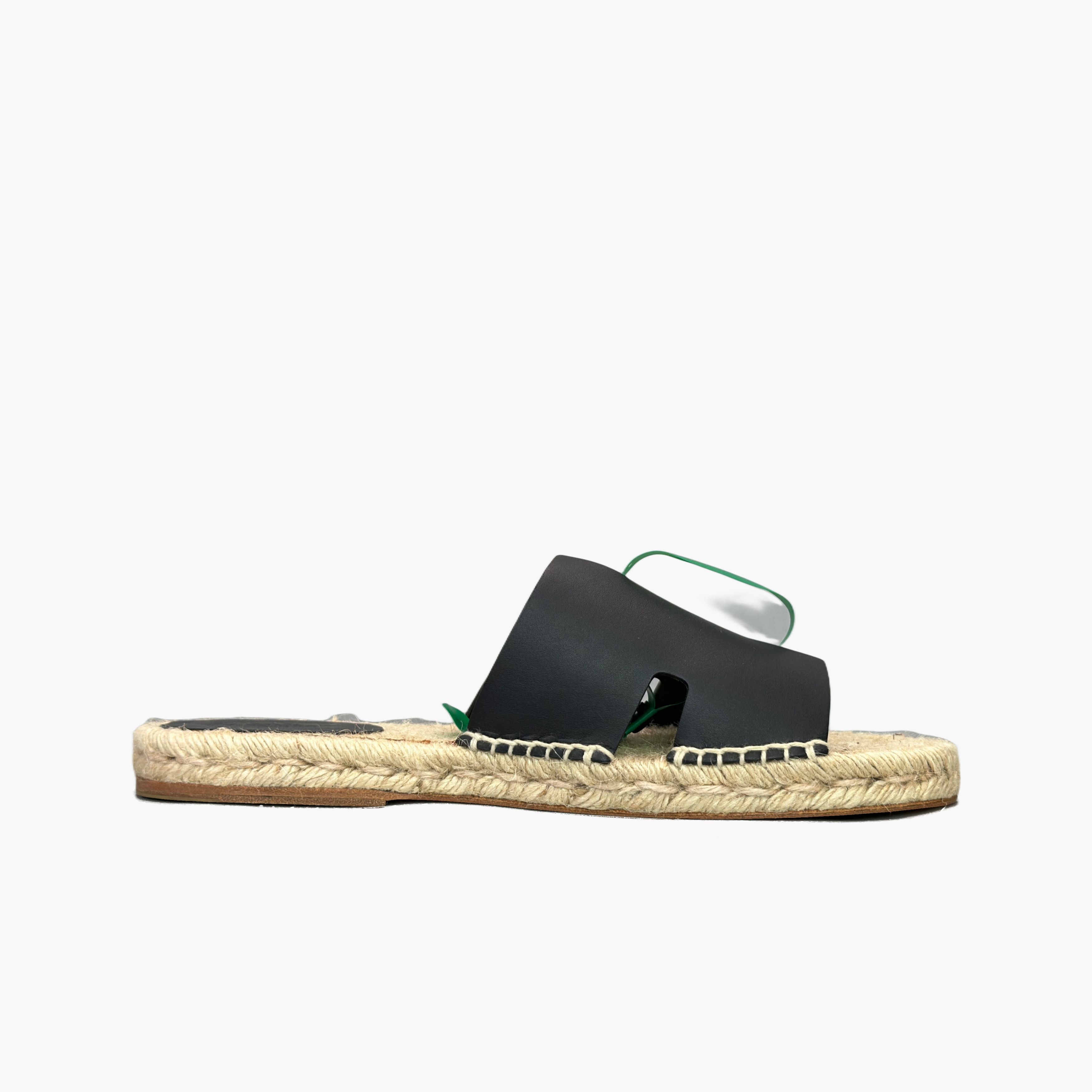 Hermes Hermes Antigua Leather Espadrille Sandals Size 41 Size US 8 / EU 41 - 2 Thumbnail