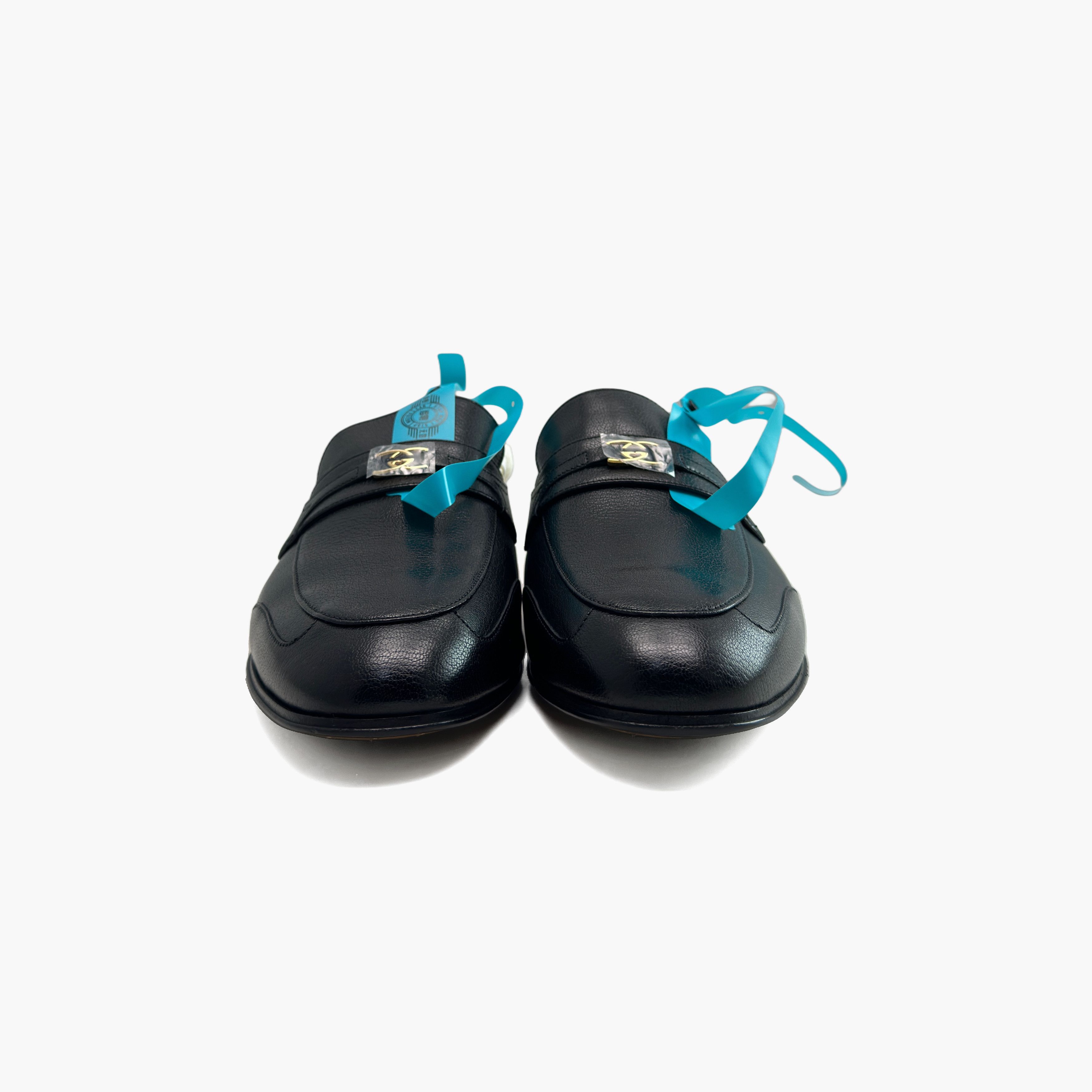 Gucci Gucci Interlocking G Leather Mules Size 9 Size US 10 / EU 43 - 5 Thumbnail