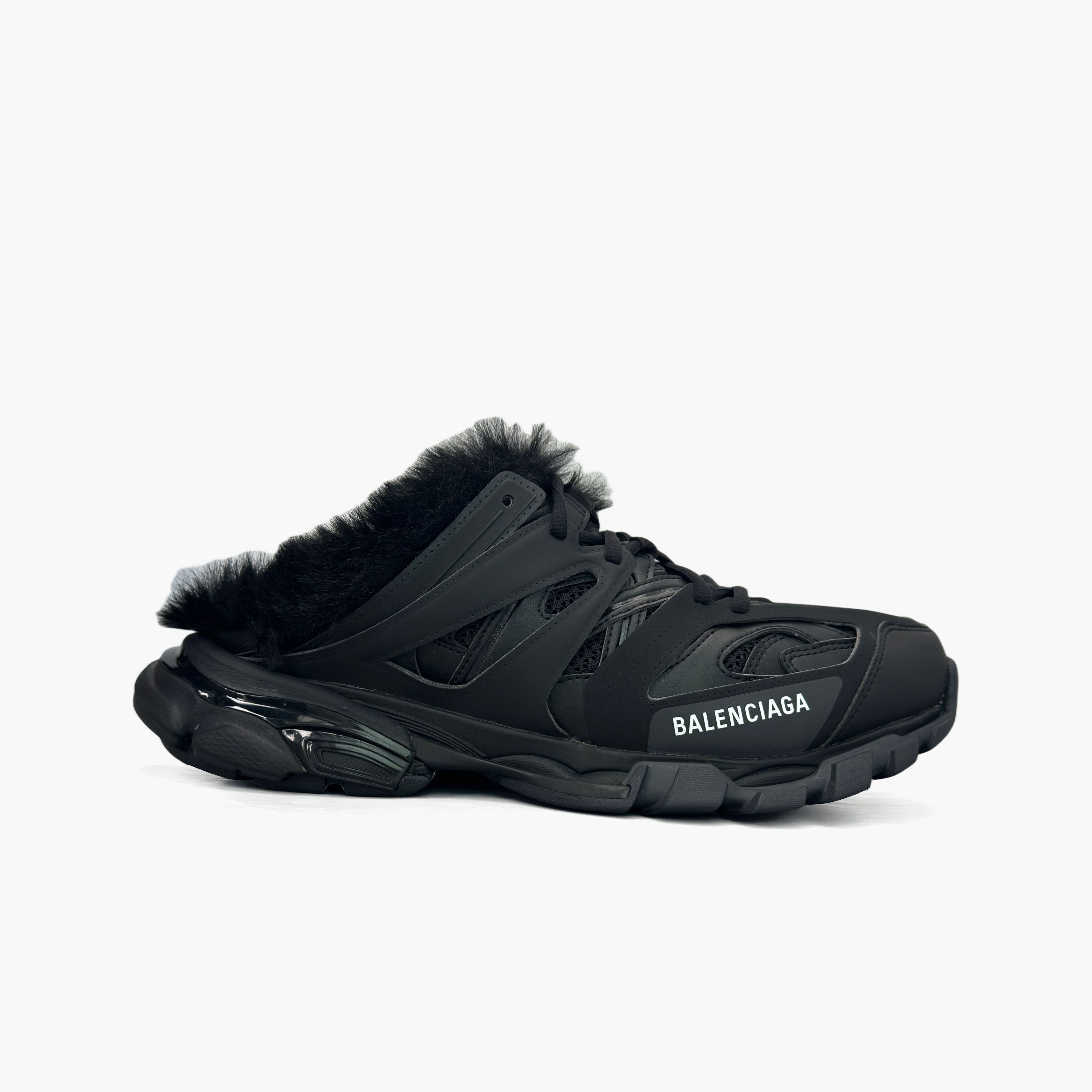 Balenciaga Balenciaga Faux Fur Track Mule US 9 Size US 9 / EU 42 - 4 Thumbnail