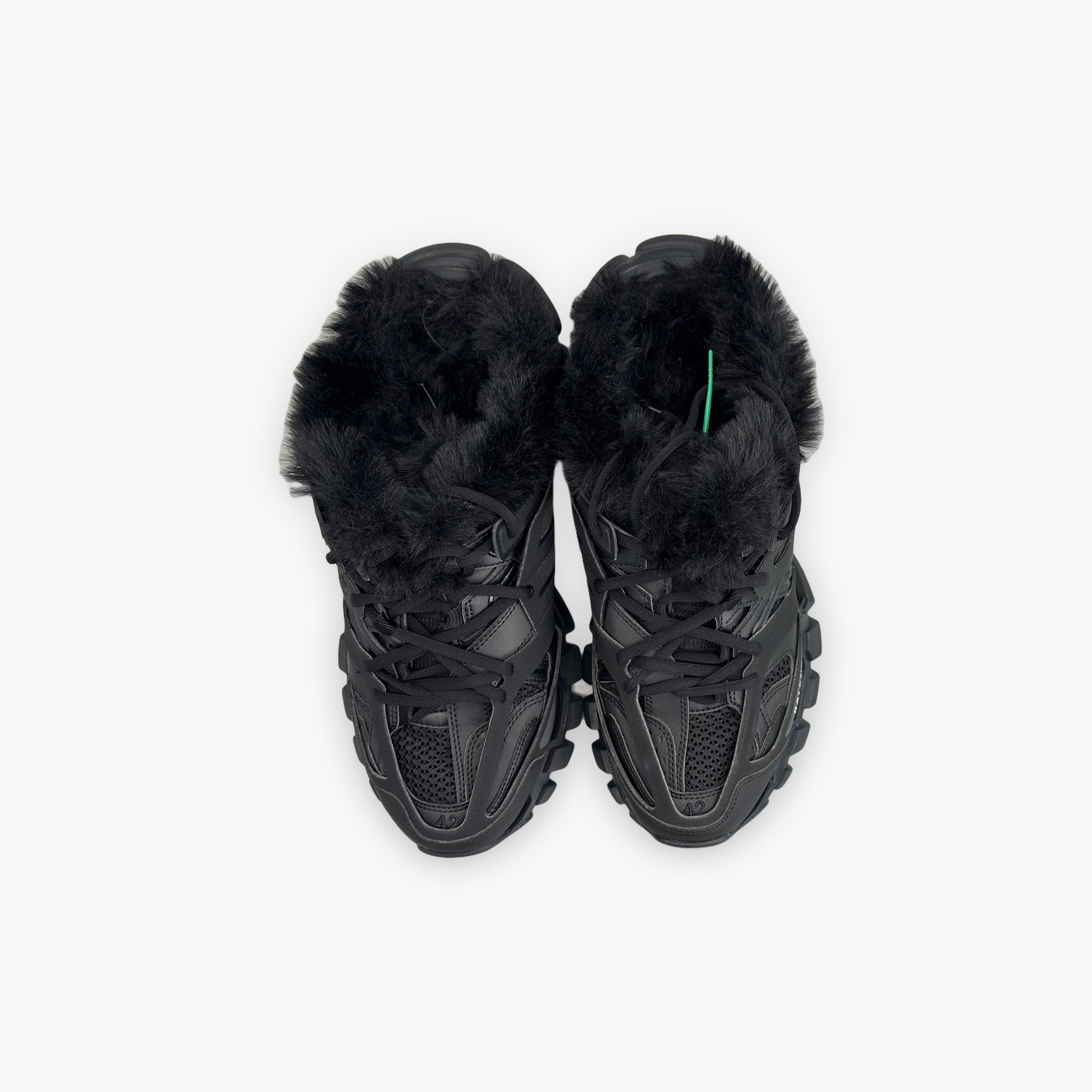 Balenciaga Balenciaga Faux Fur Track Mule US 9 Size US 9 / EU 42 - 9 Thumbnail