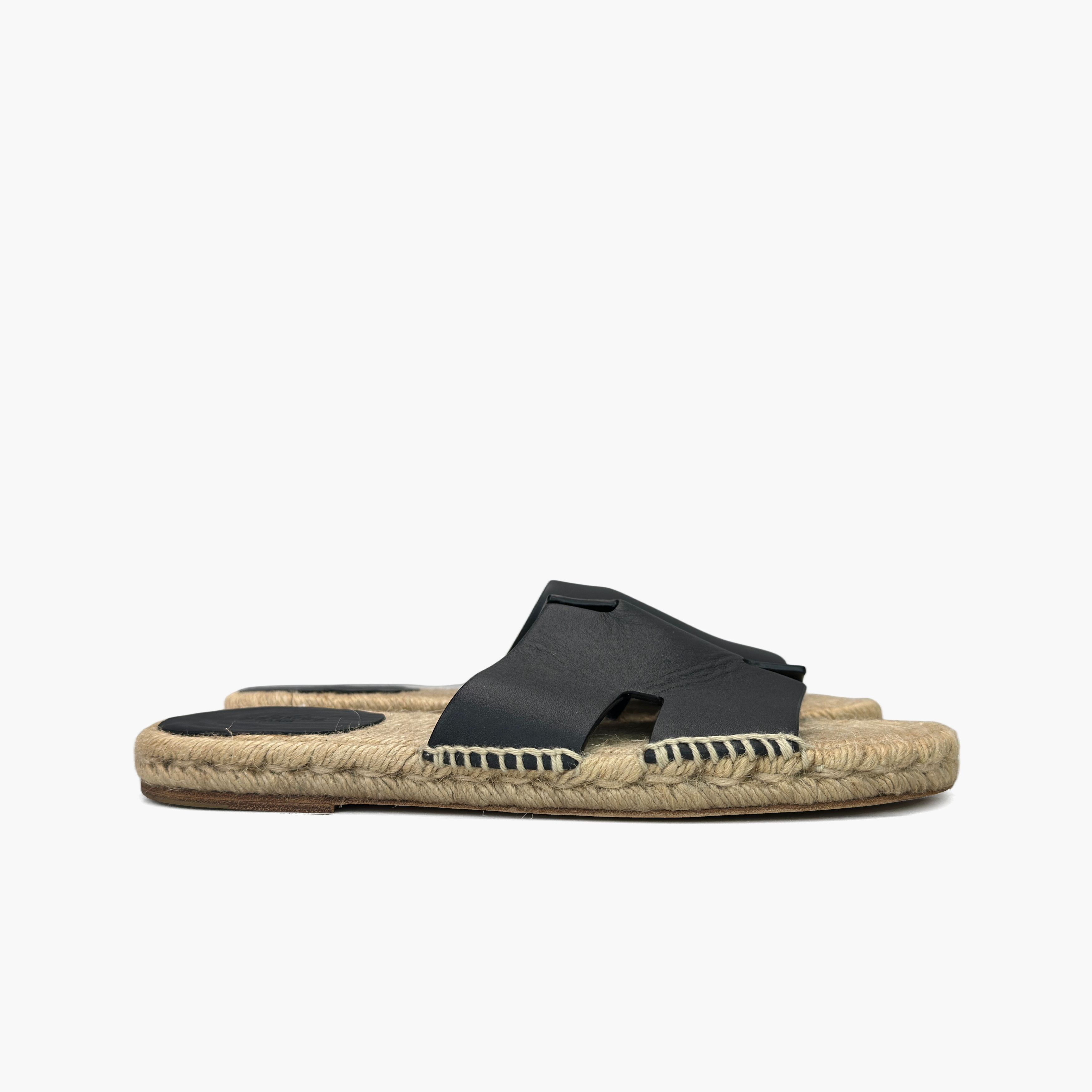 Hermes Hermès Antigua Leather Sandals Size 41 Size US 8 / EU 41 - 4 Thumbnail
