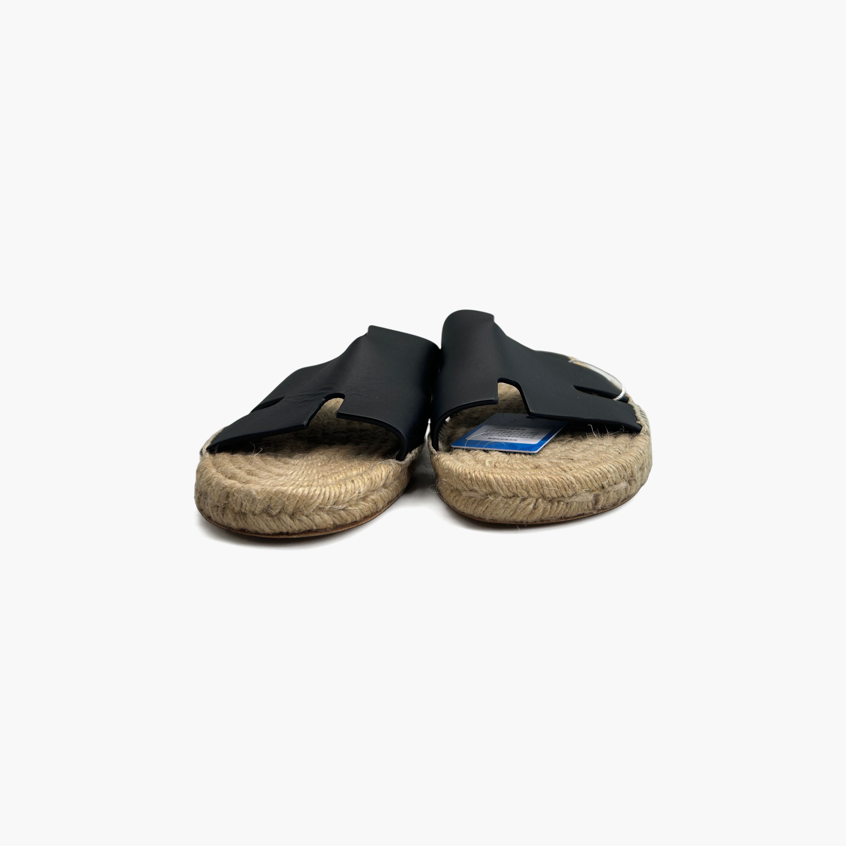 Hermes Hermès Antigua Leather Sandals Size 41 Size US 8 / EU 41 - 5 Thumbnail