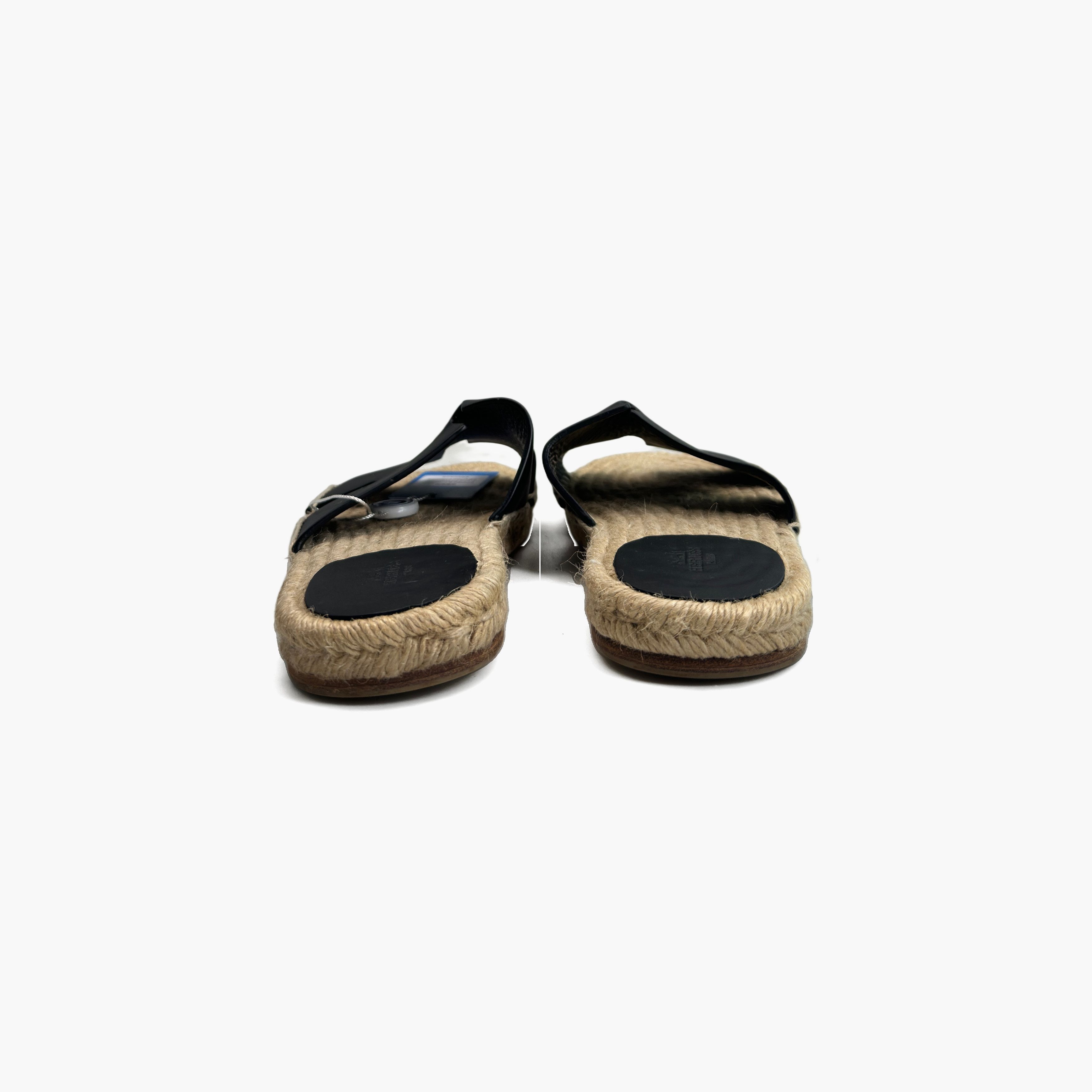 Hermes Hermès Antigua Leather Sandals Size 41 Size US 8 / EU 41 - 6 Thumbnail