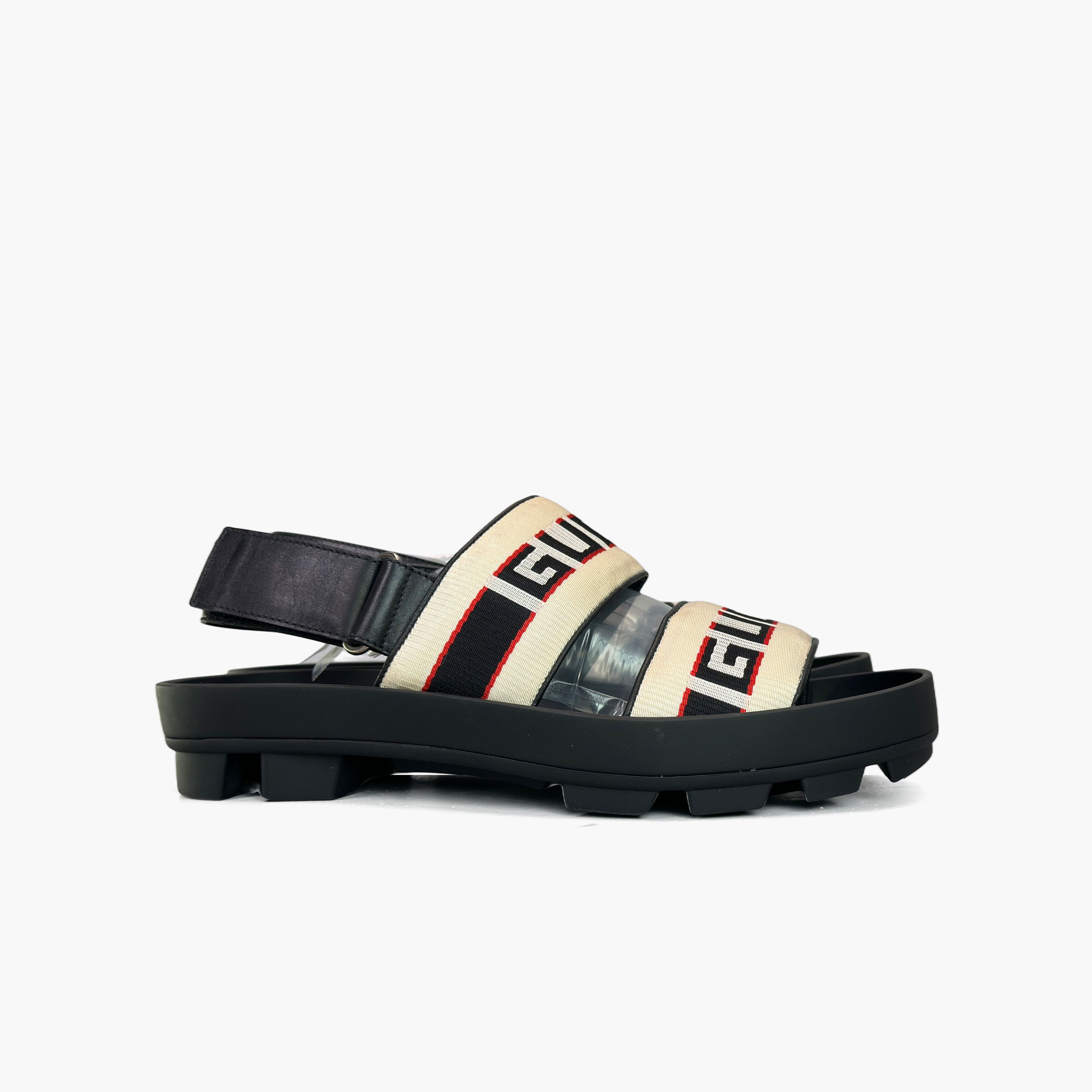 Gucci Gucci Logo Webbing Sandals Size 7 Size US 7 / EU 40 - 4 Thumbnail