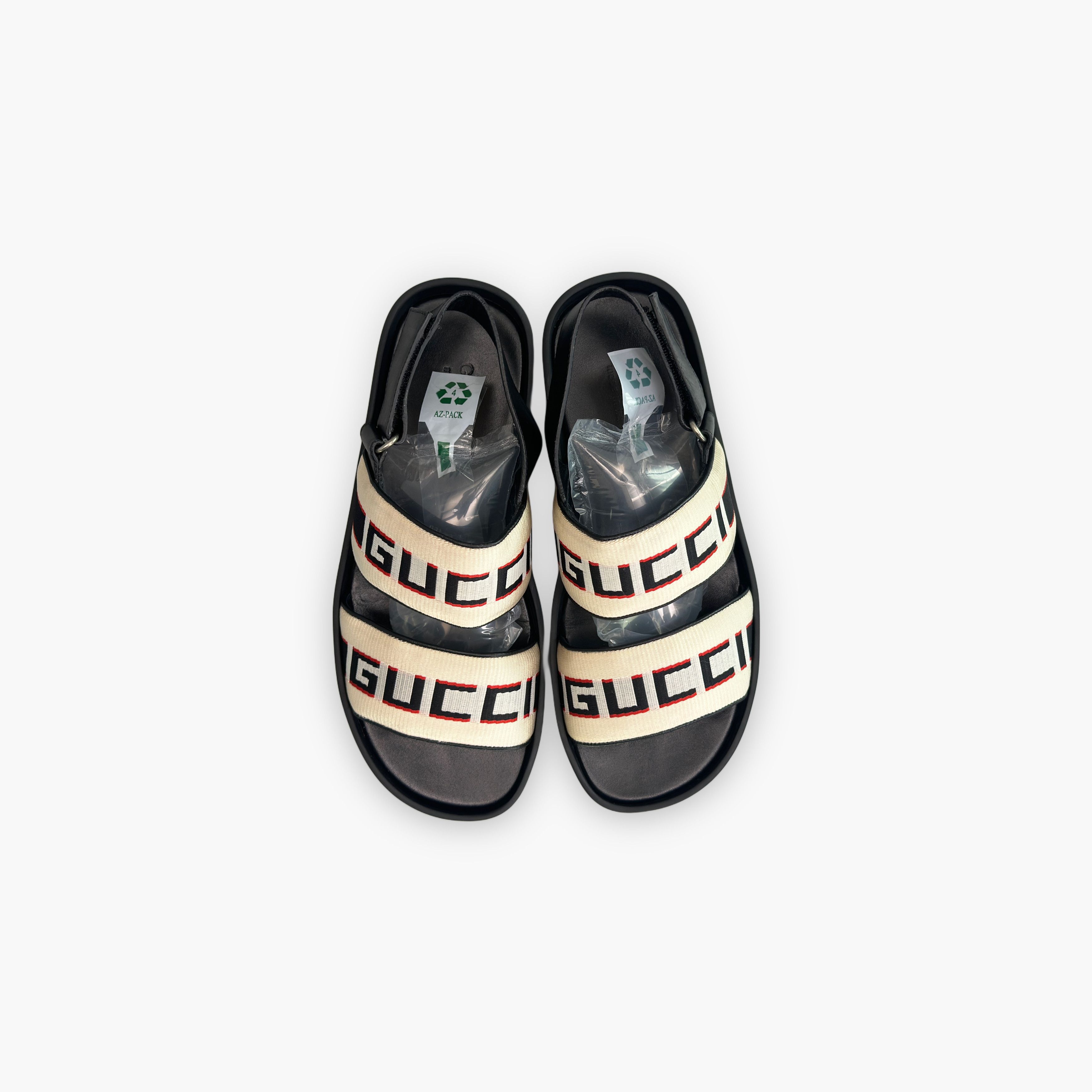 Gucci Gucci Logo Webbing Sandals Size 7 Size US 7 / EU 40 - 9 Thumbnail