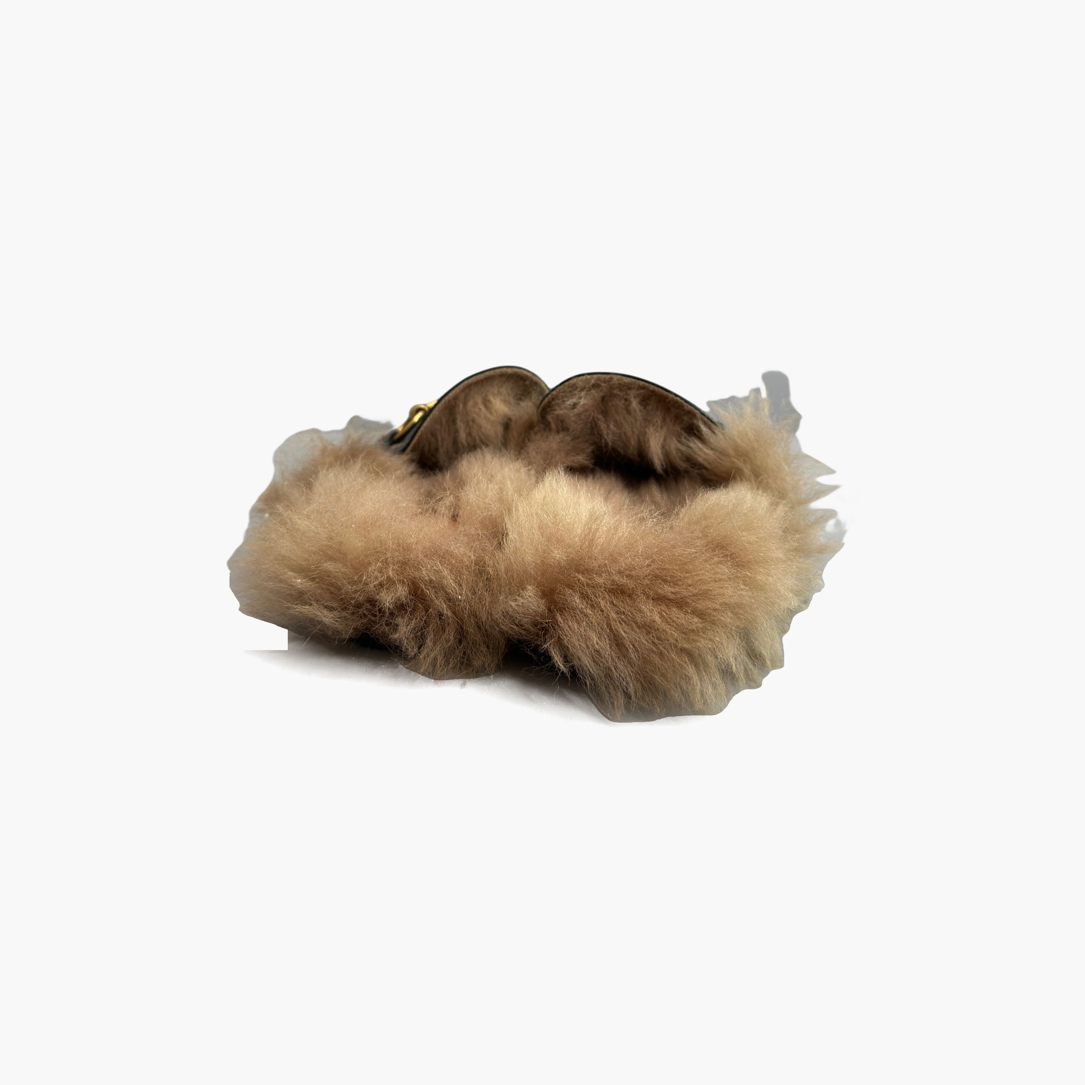 Gucci Gucci Tiger Embroidered Fur Slip Ons Size 6 Size US 6 / EU 39 - 6 Thumbnail