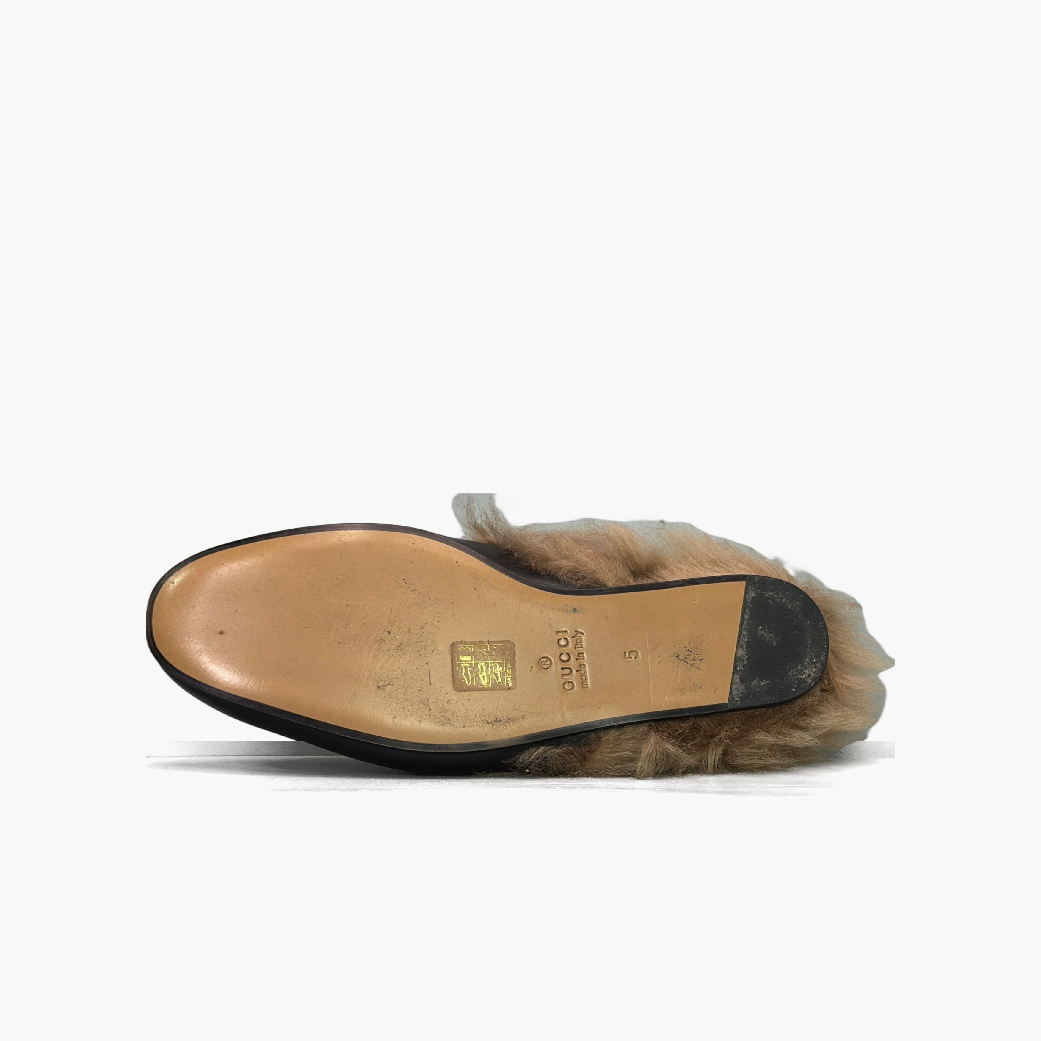 Gucci Gucci Tiger Embroidered Fur Slip Ons Size 6 Size US 6 / EU 39 - 8 Thumbnail