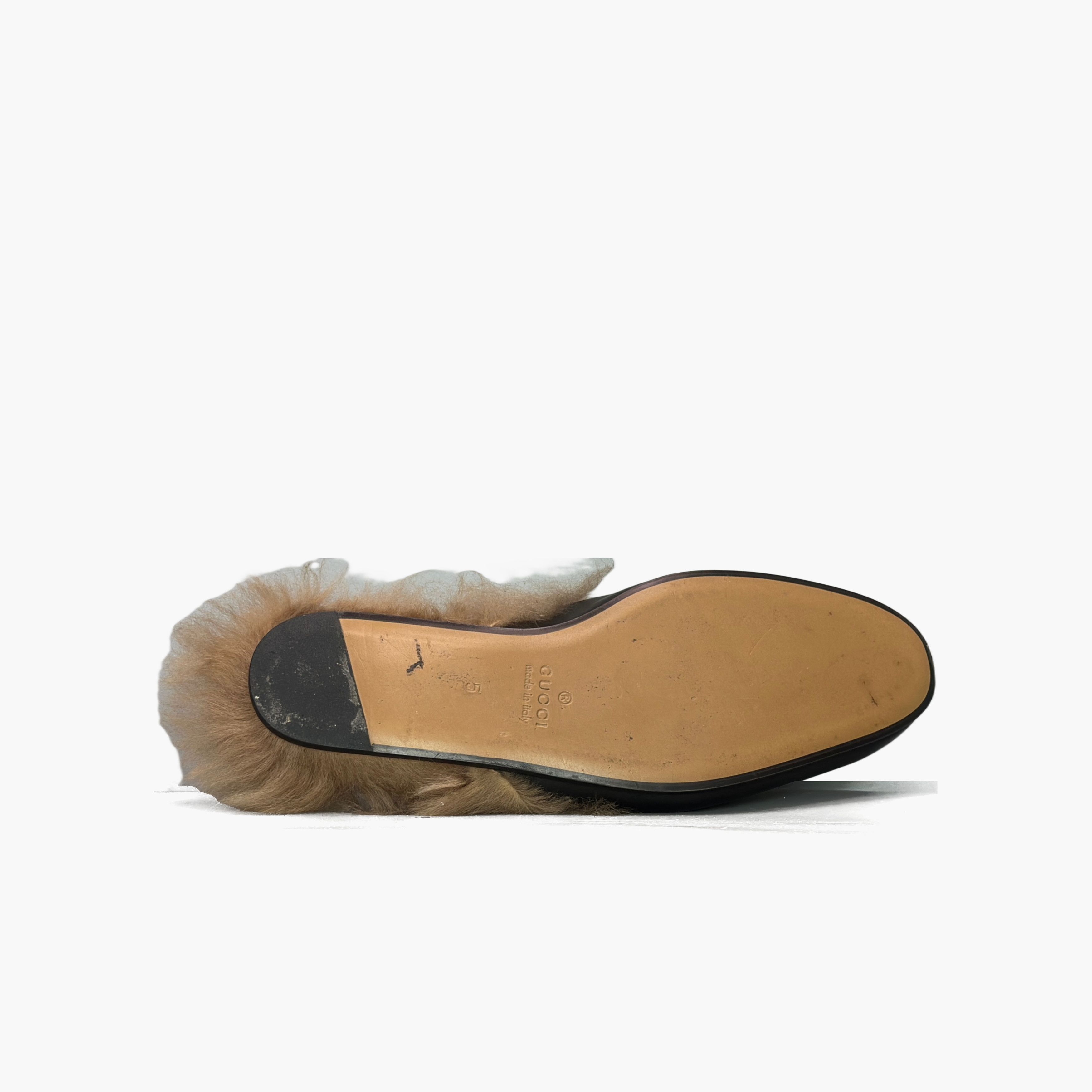 Gucci Gucci Tiger Embroidered Fur Slip Ons Size 6 Size US 6 / EU 39 - 7 Thumbnail