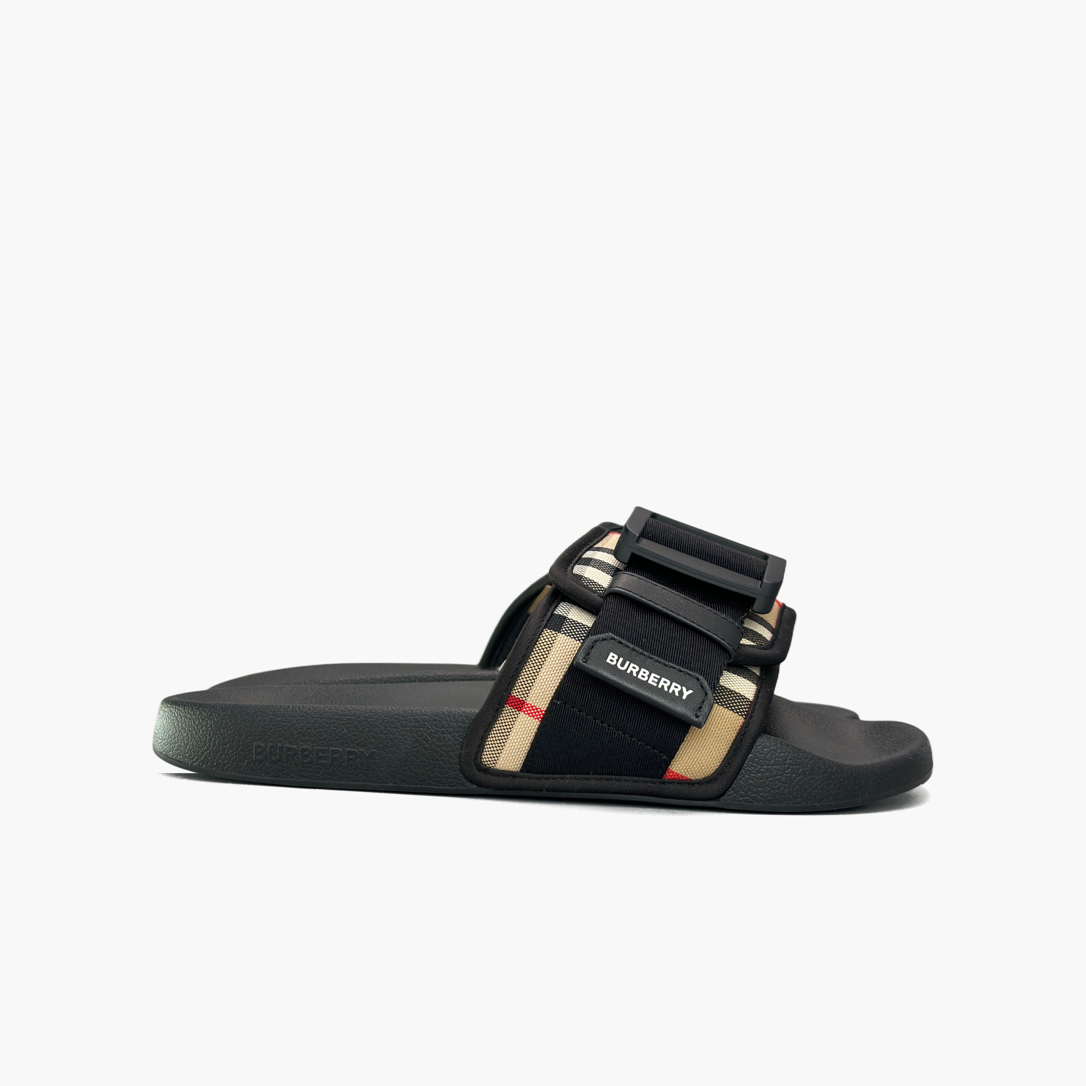 Burberry Burberry Vintage Check Buckle Sandals Size 40 Size US 7 / EU 40 - 4 Thumbnail