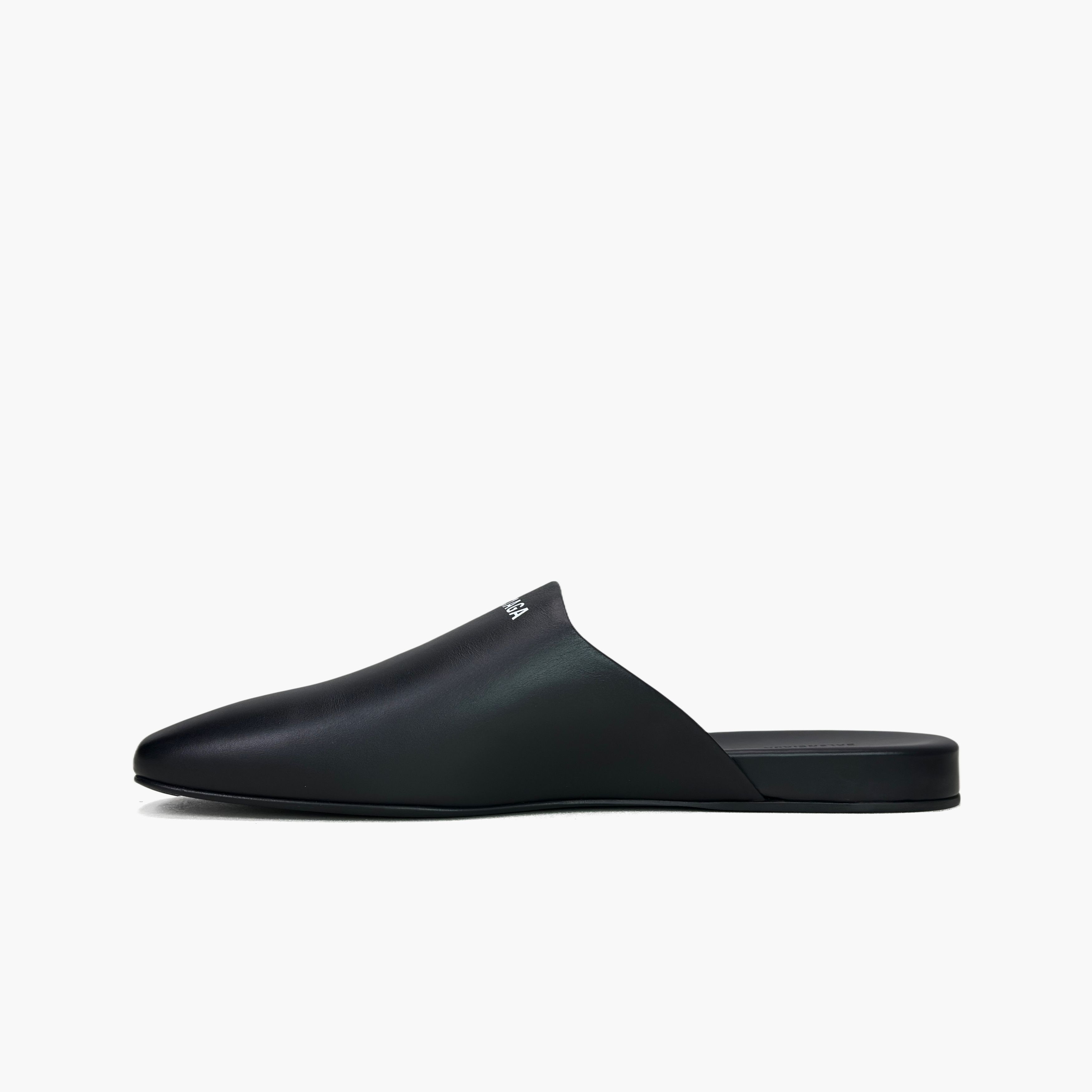 Balenciaga Balenciaga Logo Leather Mules Size 10 Size US 10 / EU 43 - 3 Thumbnail