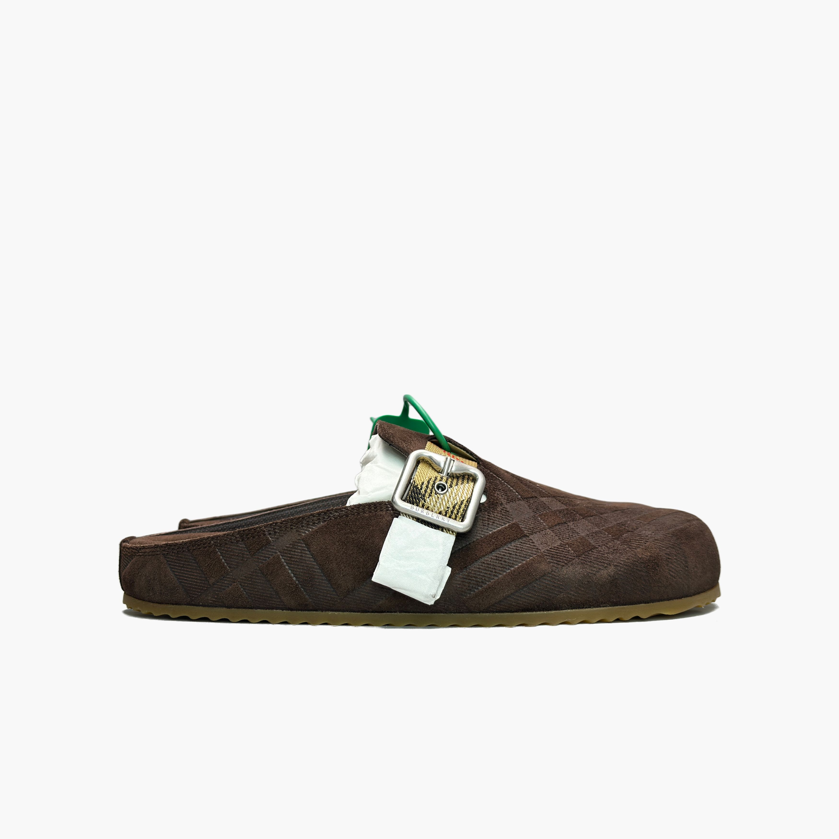 Burberry Burberry Suede Check Buckle Slip Ons Size 7 Size US 7 / EU 40 - 4 Thumbnail