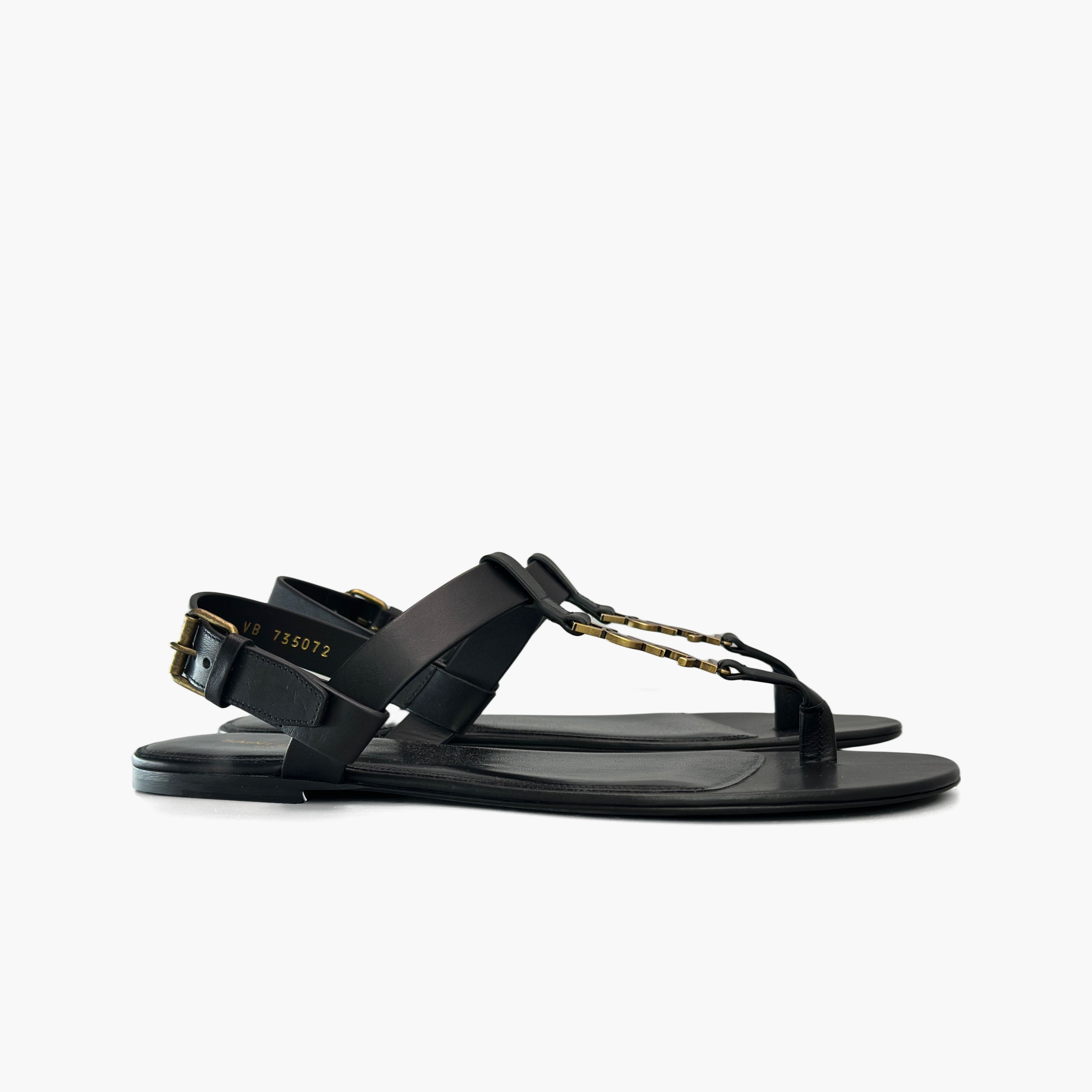 Saint Laurent Paris Saint Laurent Cassandra Thong Sandals Size 10 Size US 10 / EU 43 - 4 Thumbnail