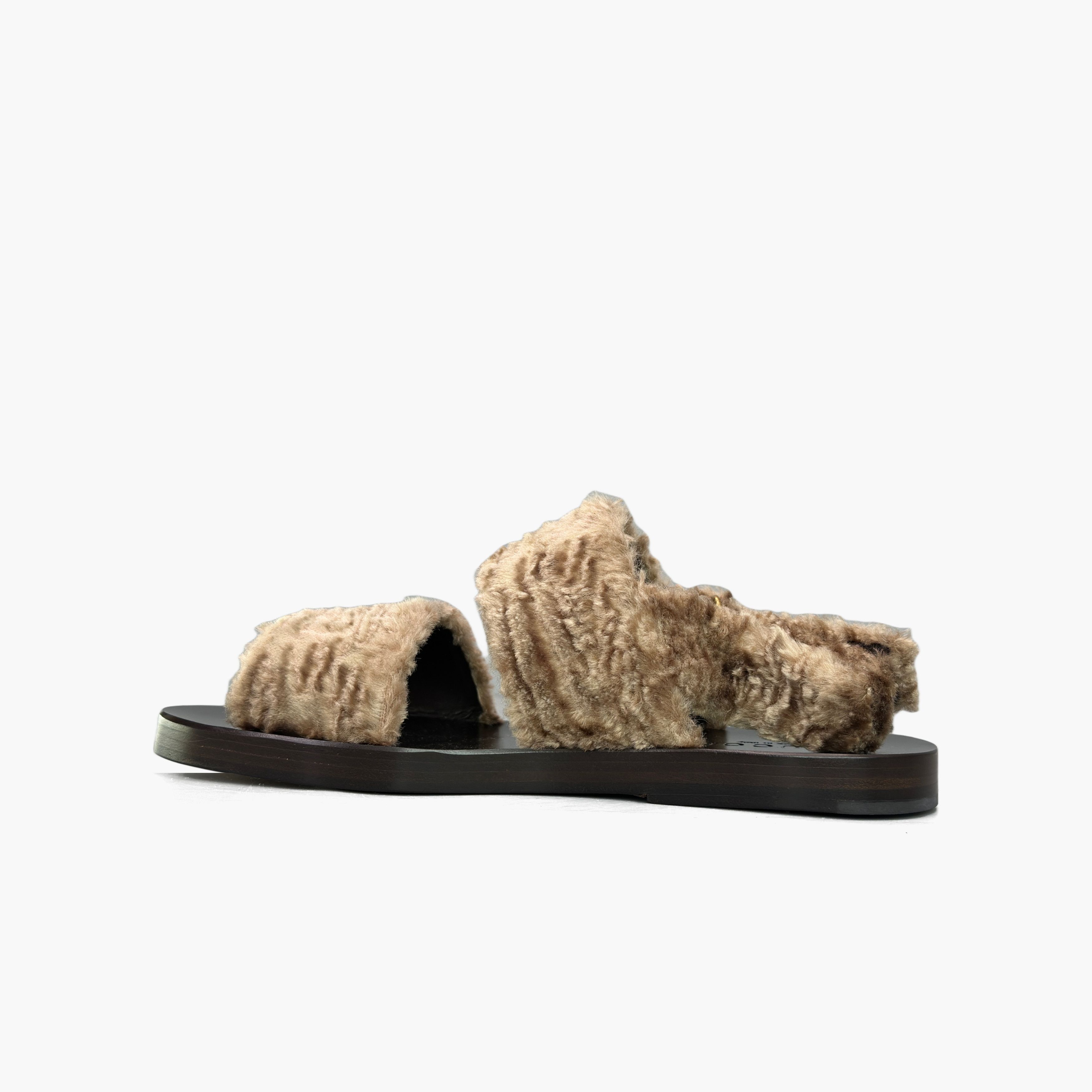 Gucci Gucci Shearling Sandals Size 7 Size US 7 / EU 40 - 3 Thumbnail
