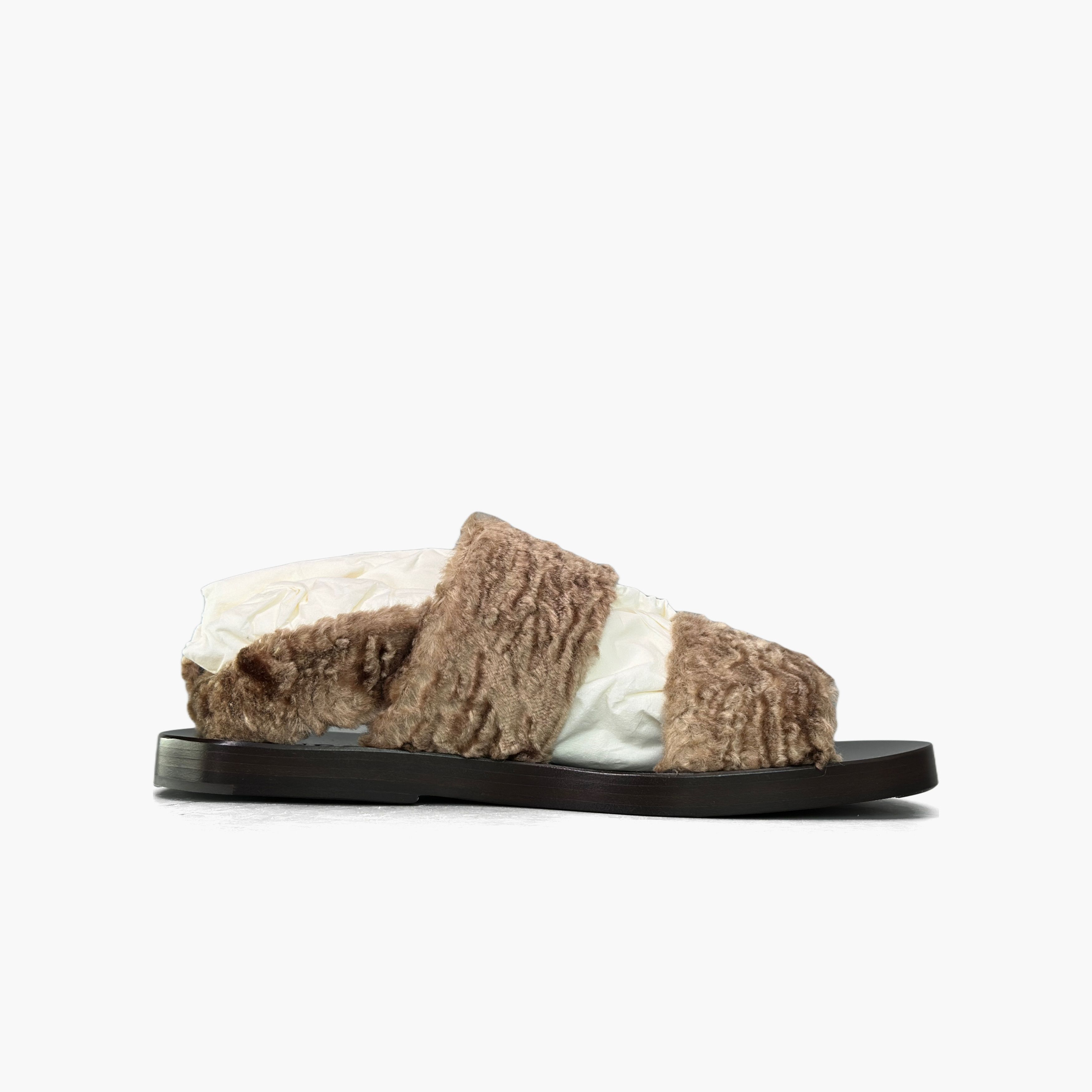Gucci Gucci Shearling Sandals Size 7 Size US 7 / EU 40 - 2 Thumbnail