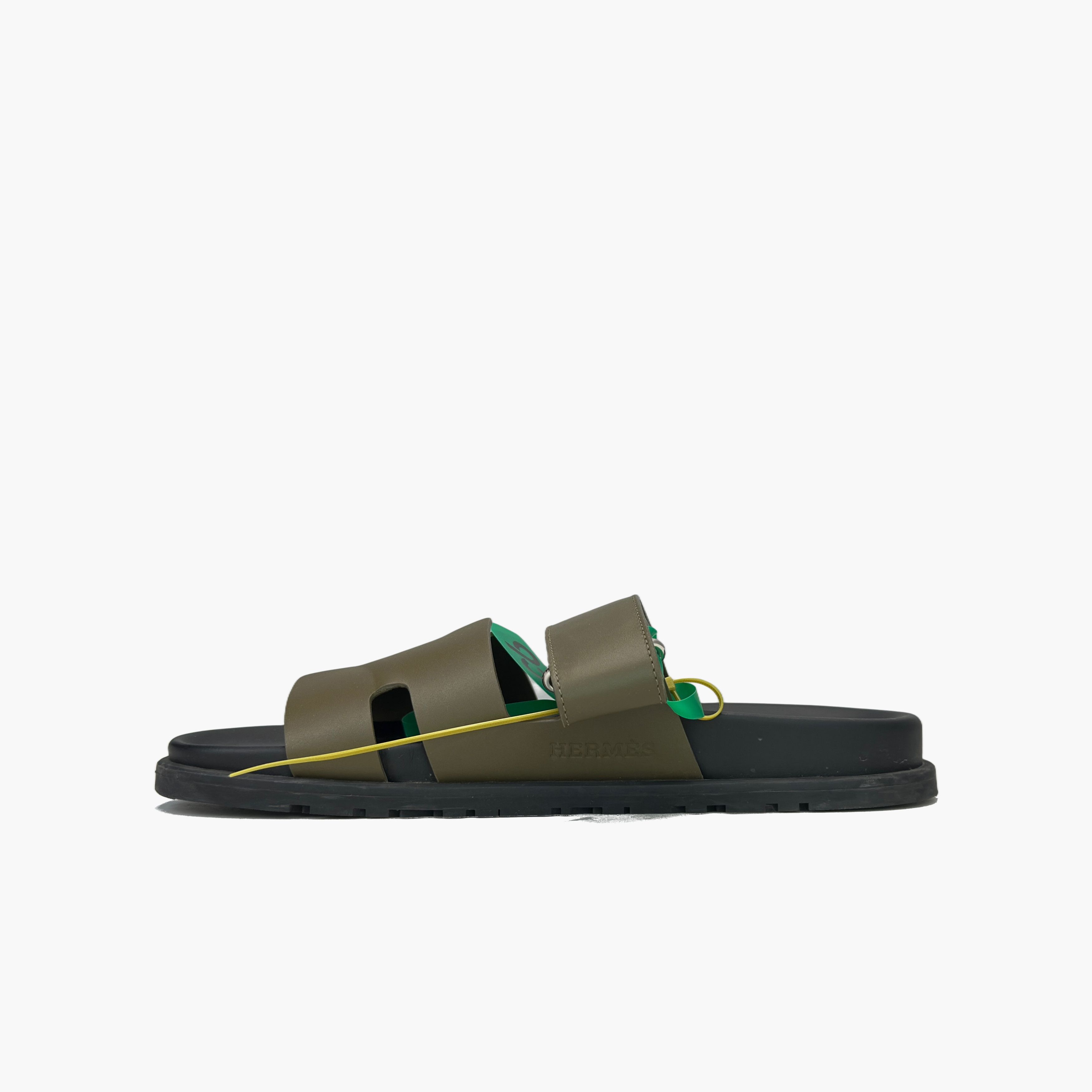 Hermes Hermès Chypre Leather Sandals Size 40 Size US 7 / EU 40 - 3 Thumbnail