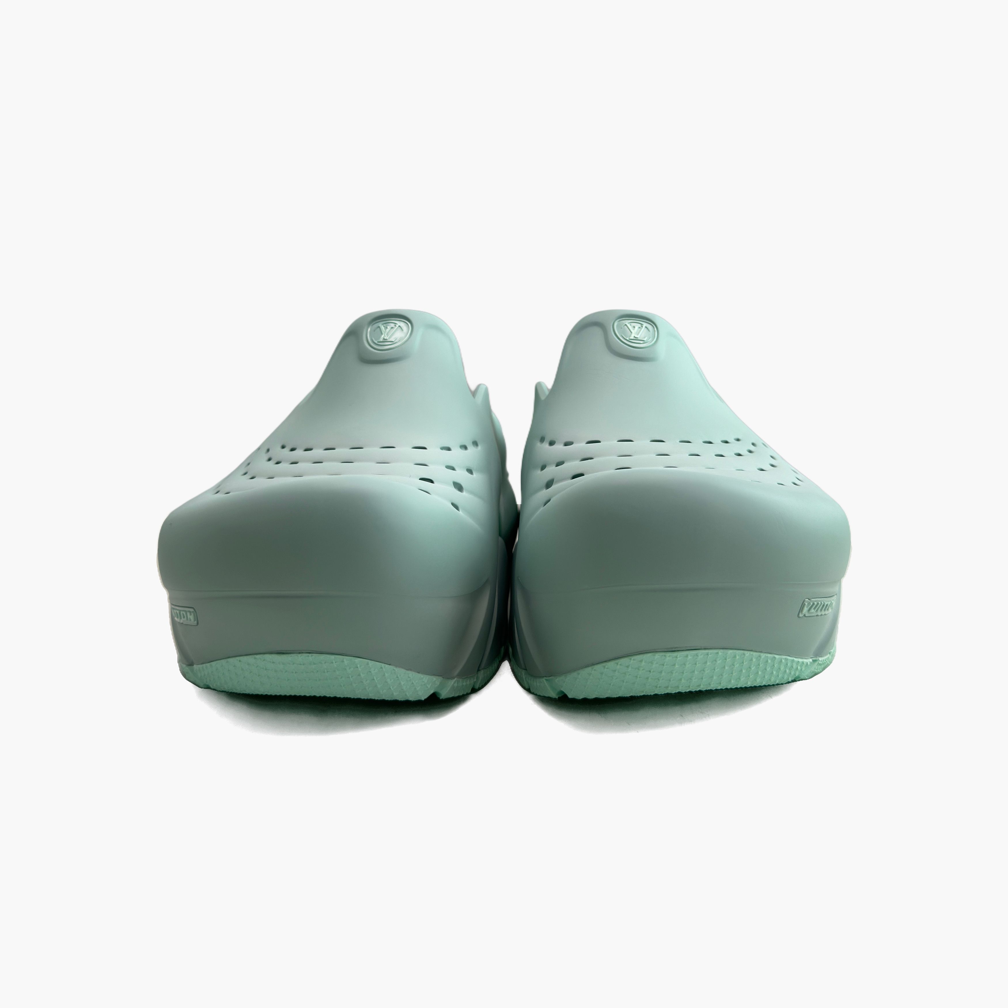 Louis Vuitton Louis Vuitton Shark Clog Green Size 10 Size US 10 / EU 43 - 5 Thumbnail